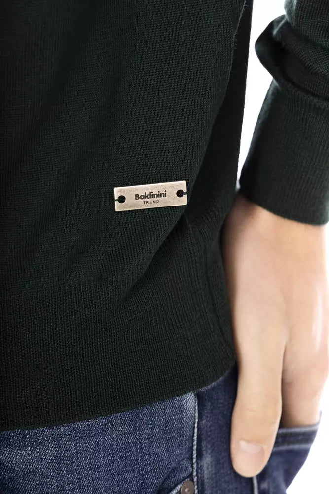 Pulover Baldinini Trend Green Material pentru bărbați