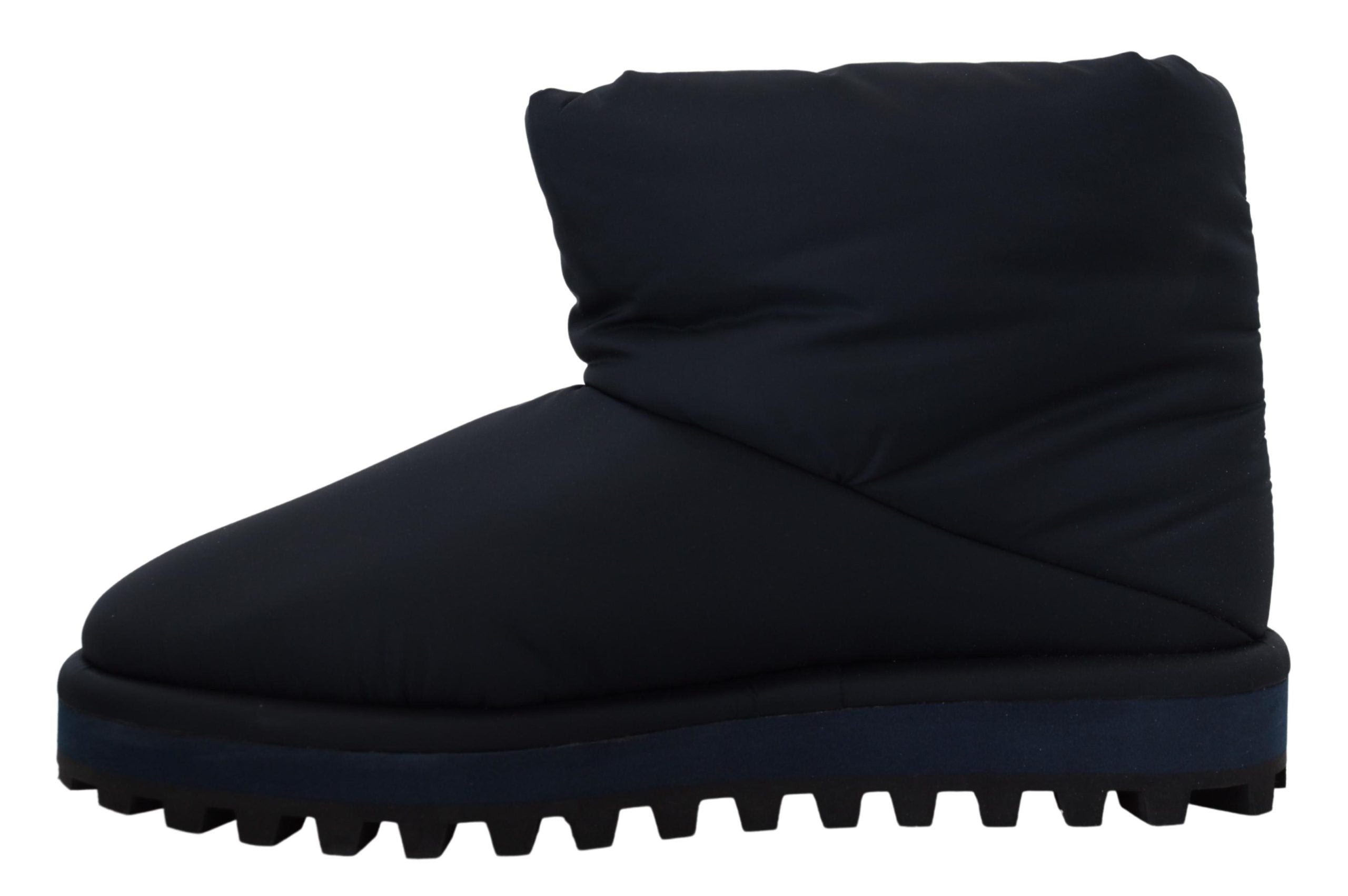 Dolce & Gabbana Elegante knöchelhohe blaue Stiefel für einen anspruchsvollen Stil