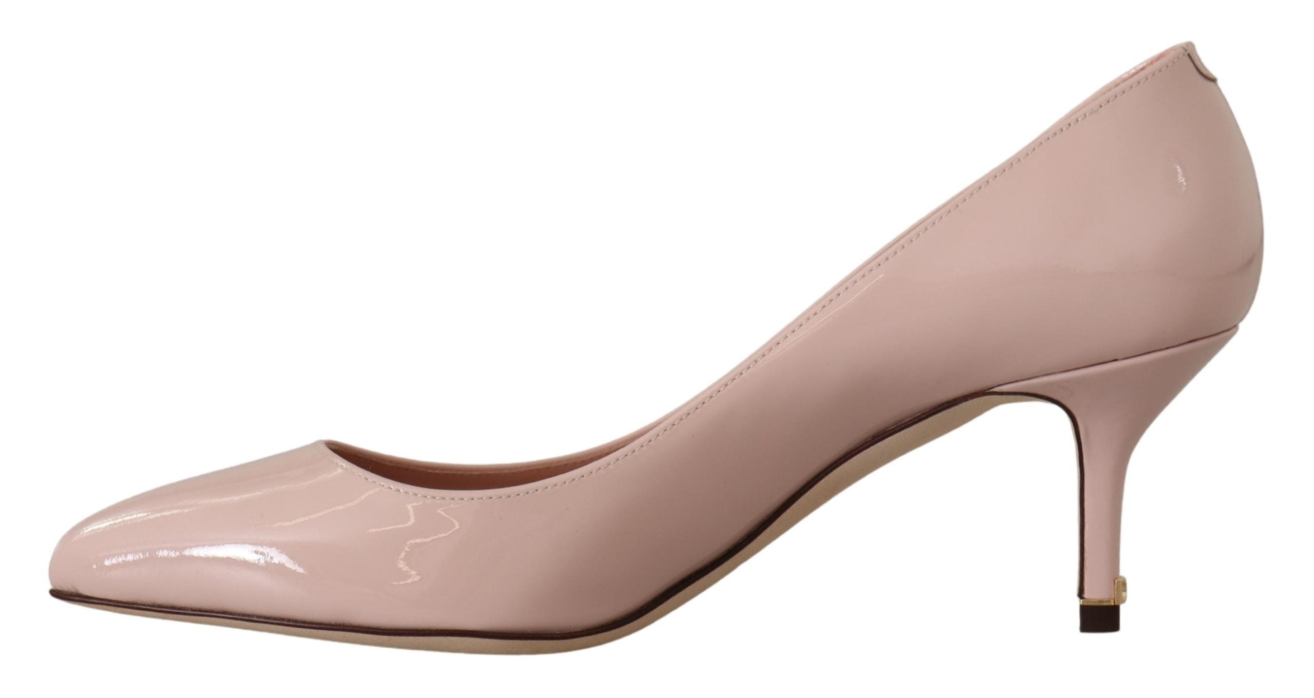 Dolce & Gabbana Elegante Pumps aus Lackleder in Pink