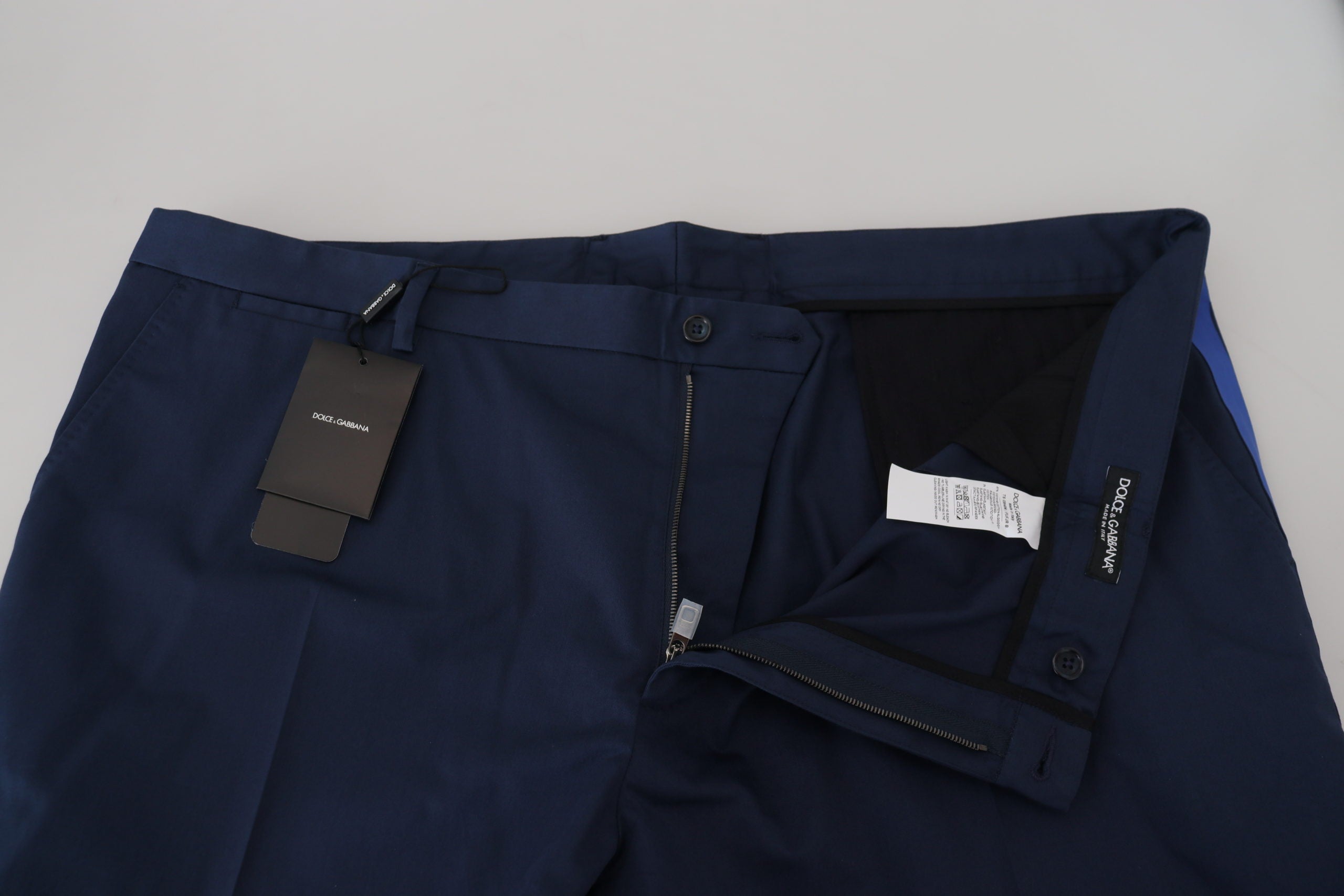 Pantaloni Dolce & Gabbana Chic Crop din amestec de lână