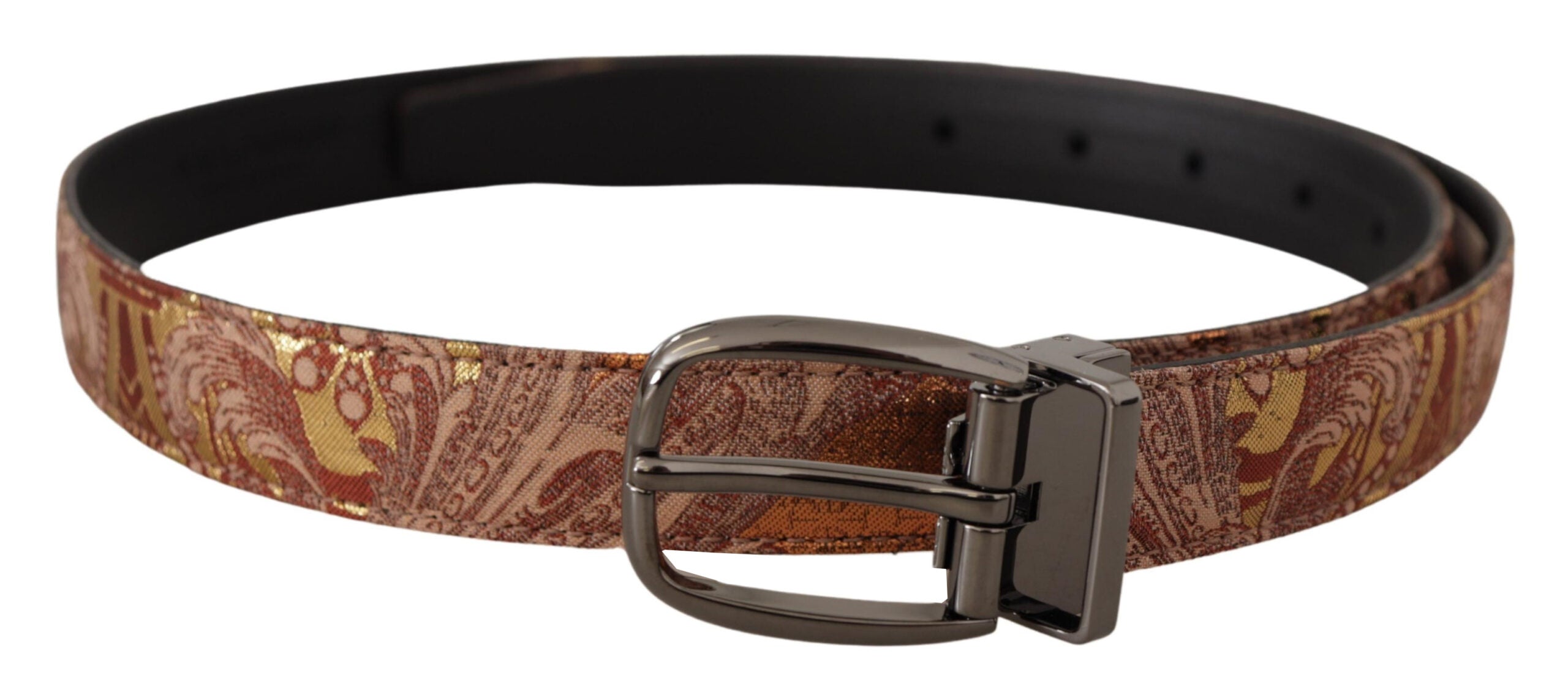 Curea Dolce & Gabbana din piele multicoloră Signature