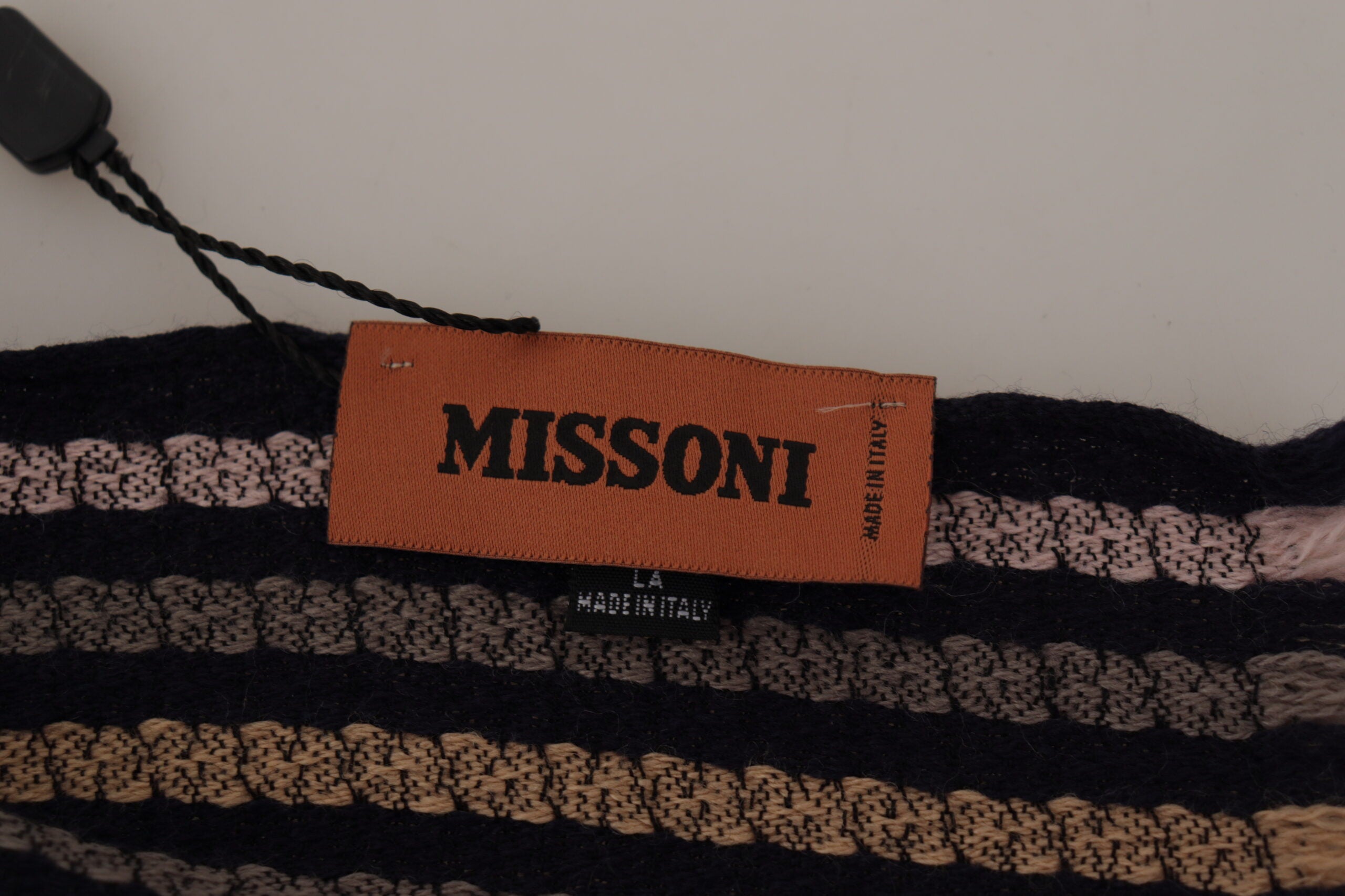 Eșarfă Missoni Autentică din Lână Multicoloră pentru Bărbați