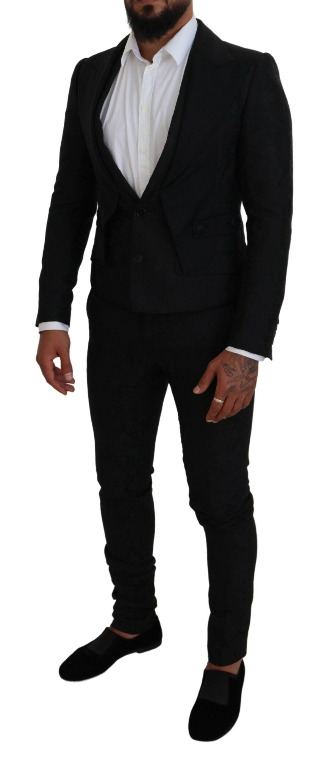 Dolce & Gabbana – eleganter schwarzer Martini-Anzug für den modernen Mann