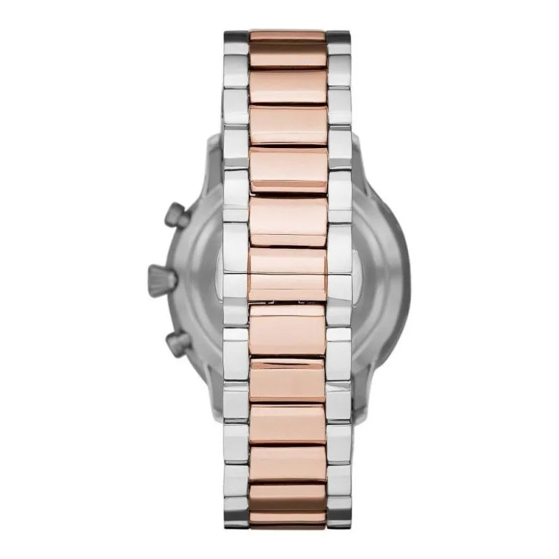 Emporio Armani Ceas elegant bicolor pentru bărbați