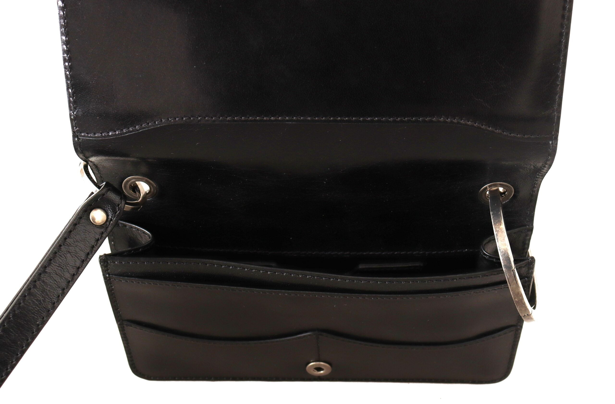 Dolce & Gabbana – Elegante Mini-Geldbörse aus Leder in zeitlosem Schwarz