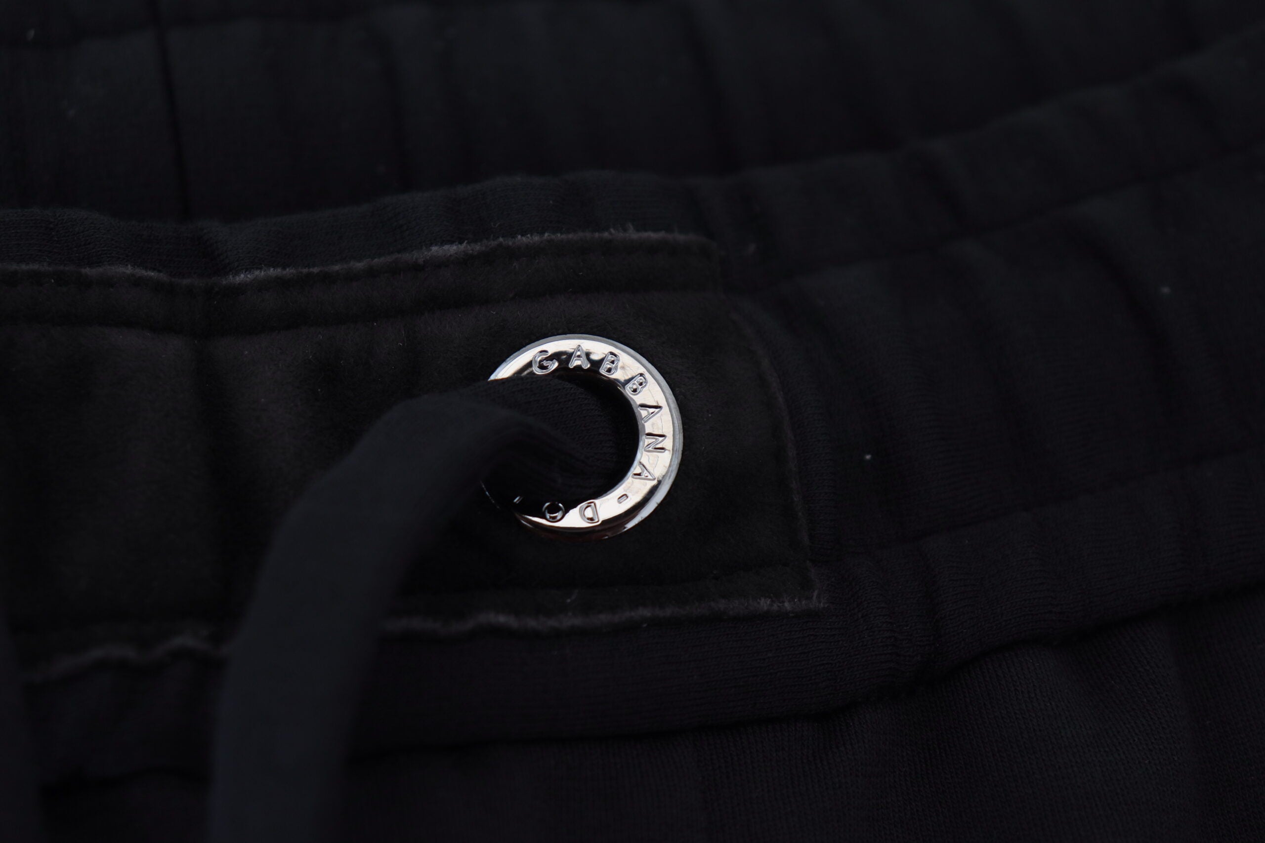 Dolce & Gabbana – Elegante Jogginghose aus schwarzer Wollmischung