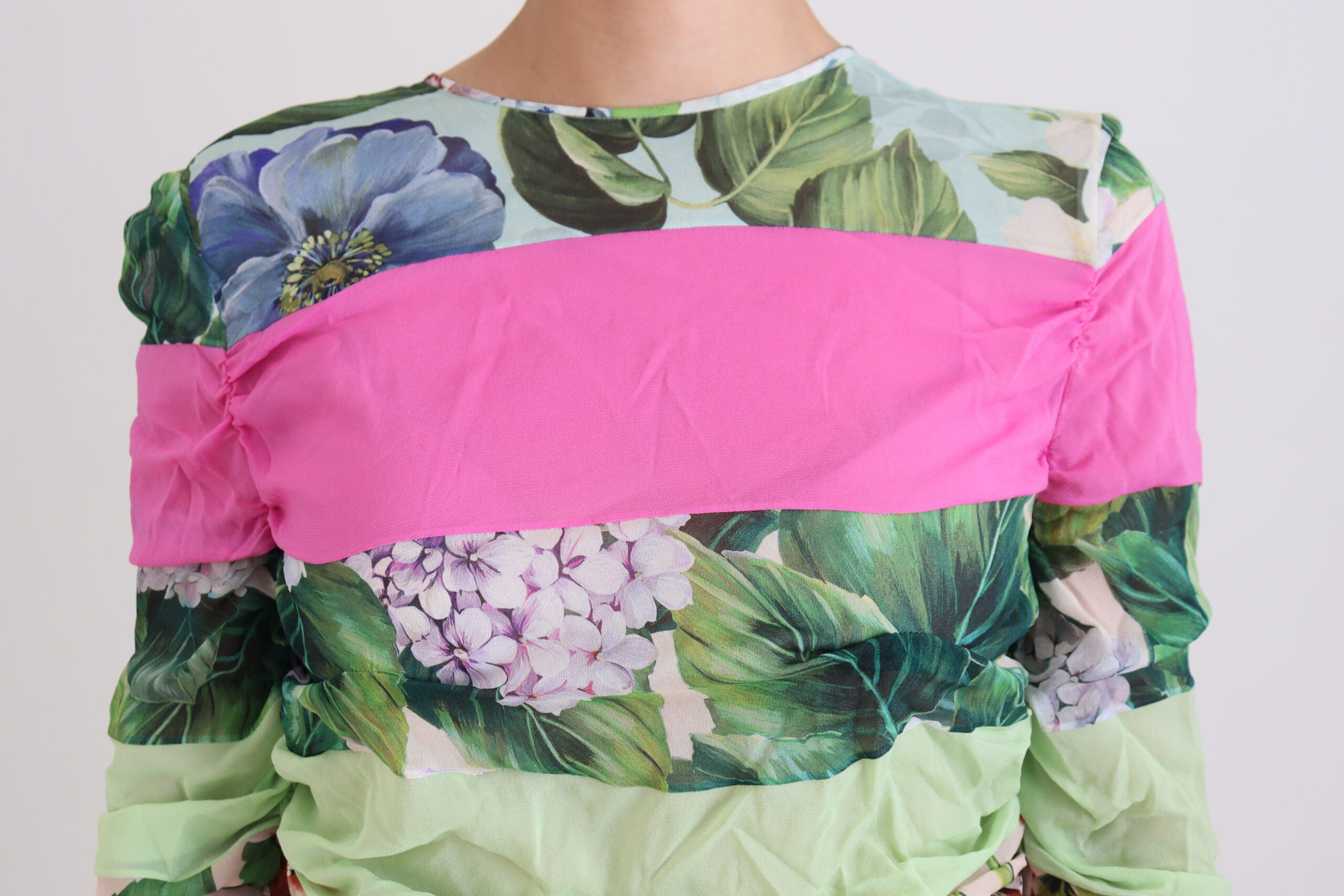 Rochie Dolce & Gabbana din mătase cu imprimeu floral