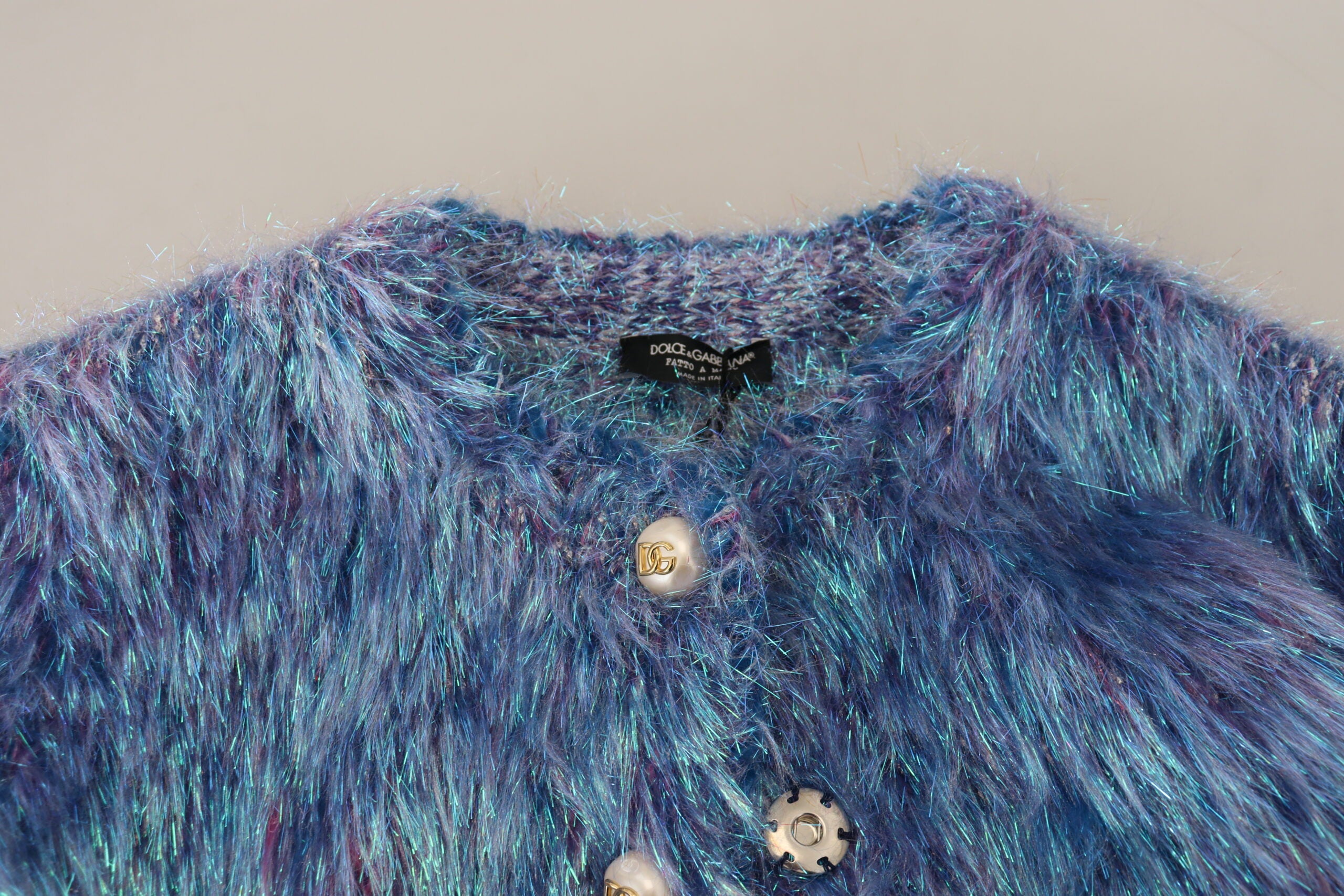Dolce & Gabbana Elegante mehrfarbige Langarmjacke