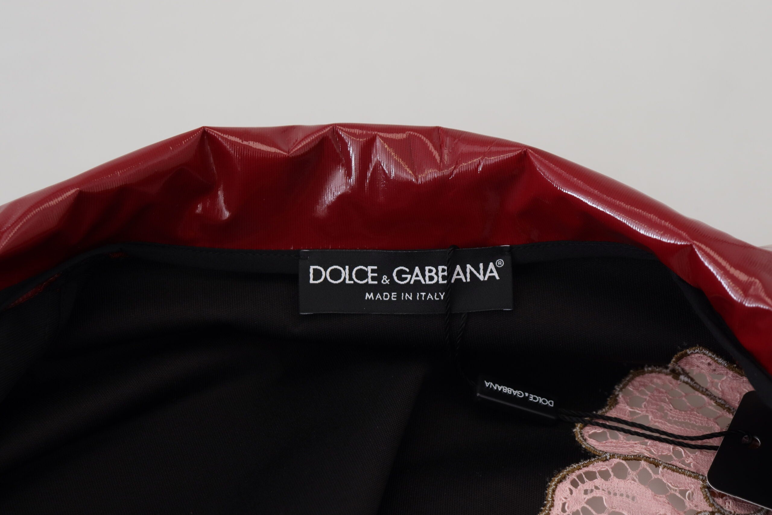 Dolce & Gabbana – Kastanienbraune Luxusjacke mit Blumenmuster