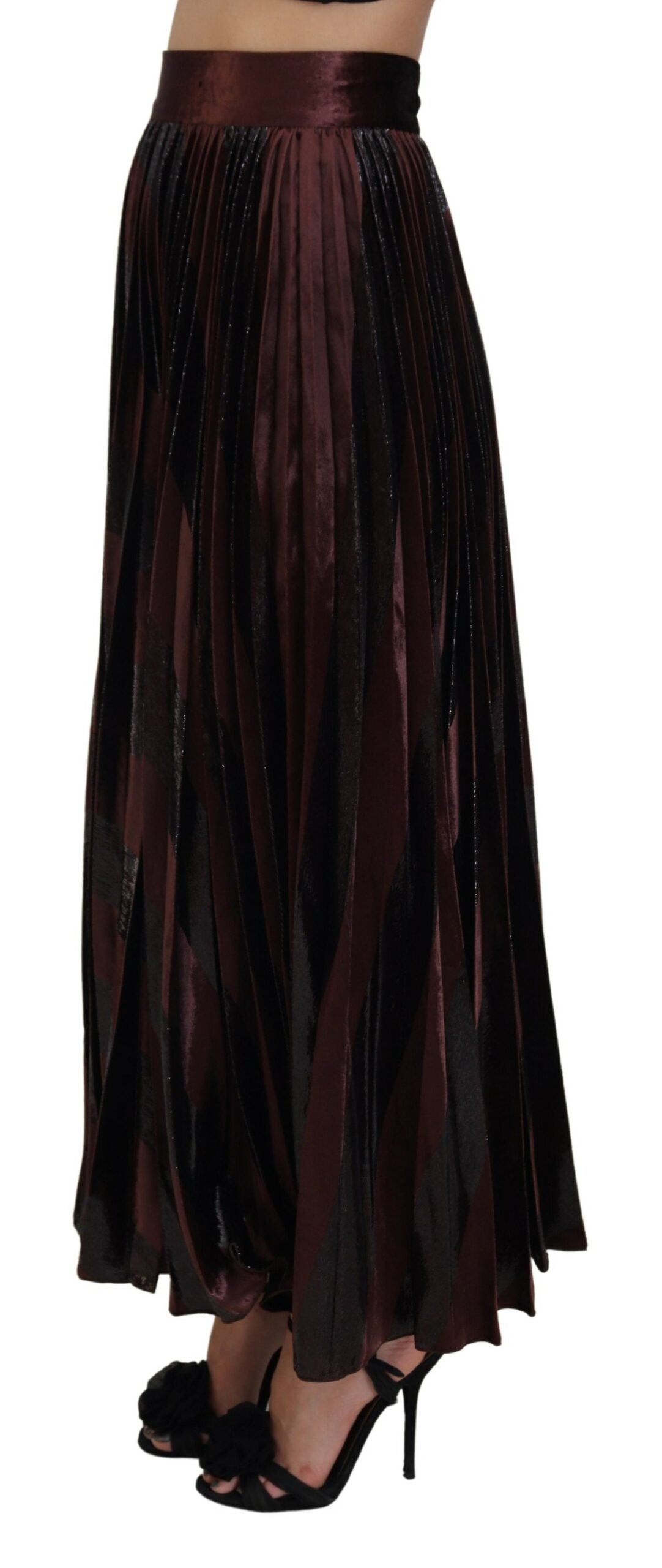 Dolce & Gabbana - Fustă maxi elegantă cu talie înaltă, linie A