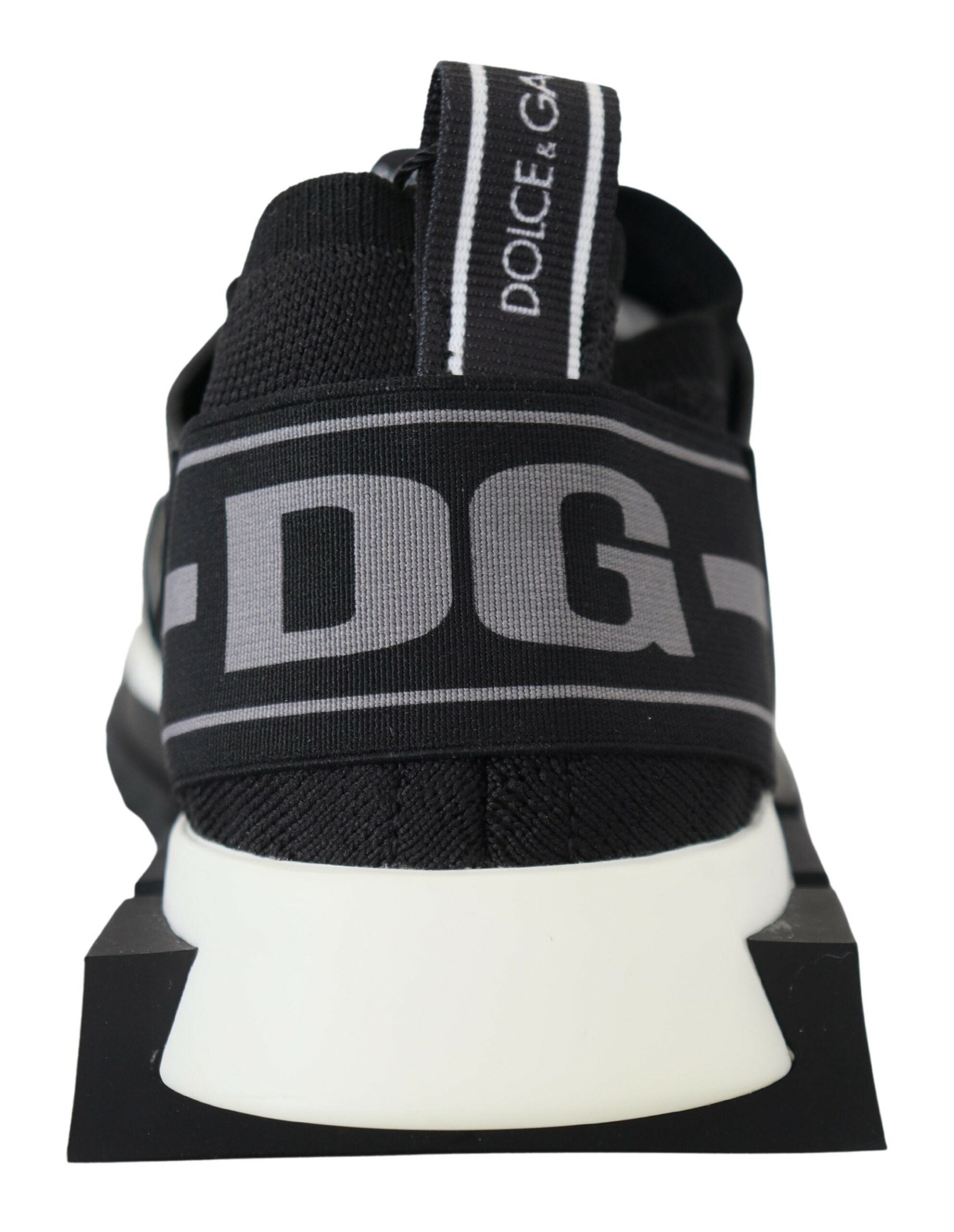 Dolce & Gabbana – Chic Sorrento – Slip-On-Sneaker in Monochrom