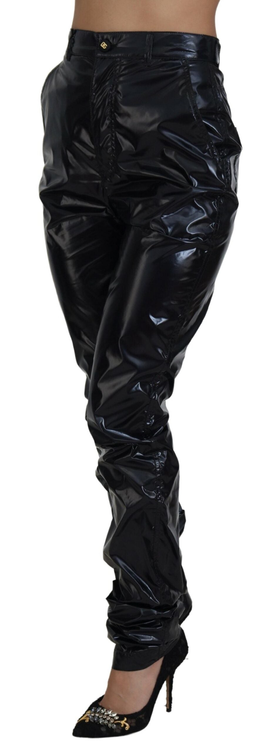 Dolce & Gabbana Chic High Waist Skinny Pants – Eleganz neu interpretiert