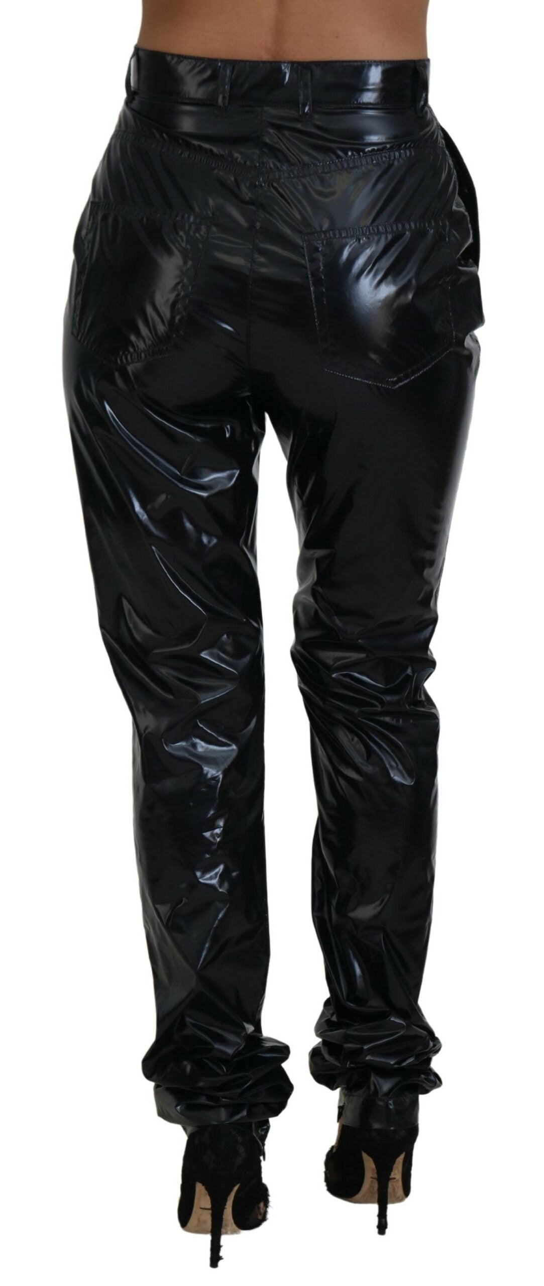 Dolce & Gabbana Chic High Waist Skinny Pants – Eleganz neu interpretiert