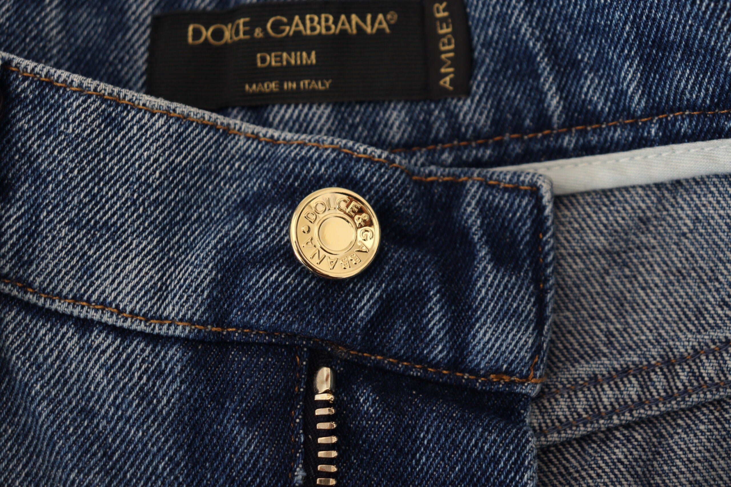 Blugi skinny eleganți cu talie înaltă Dolce & Gabbana