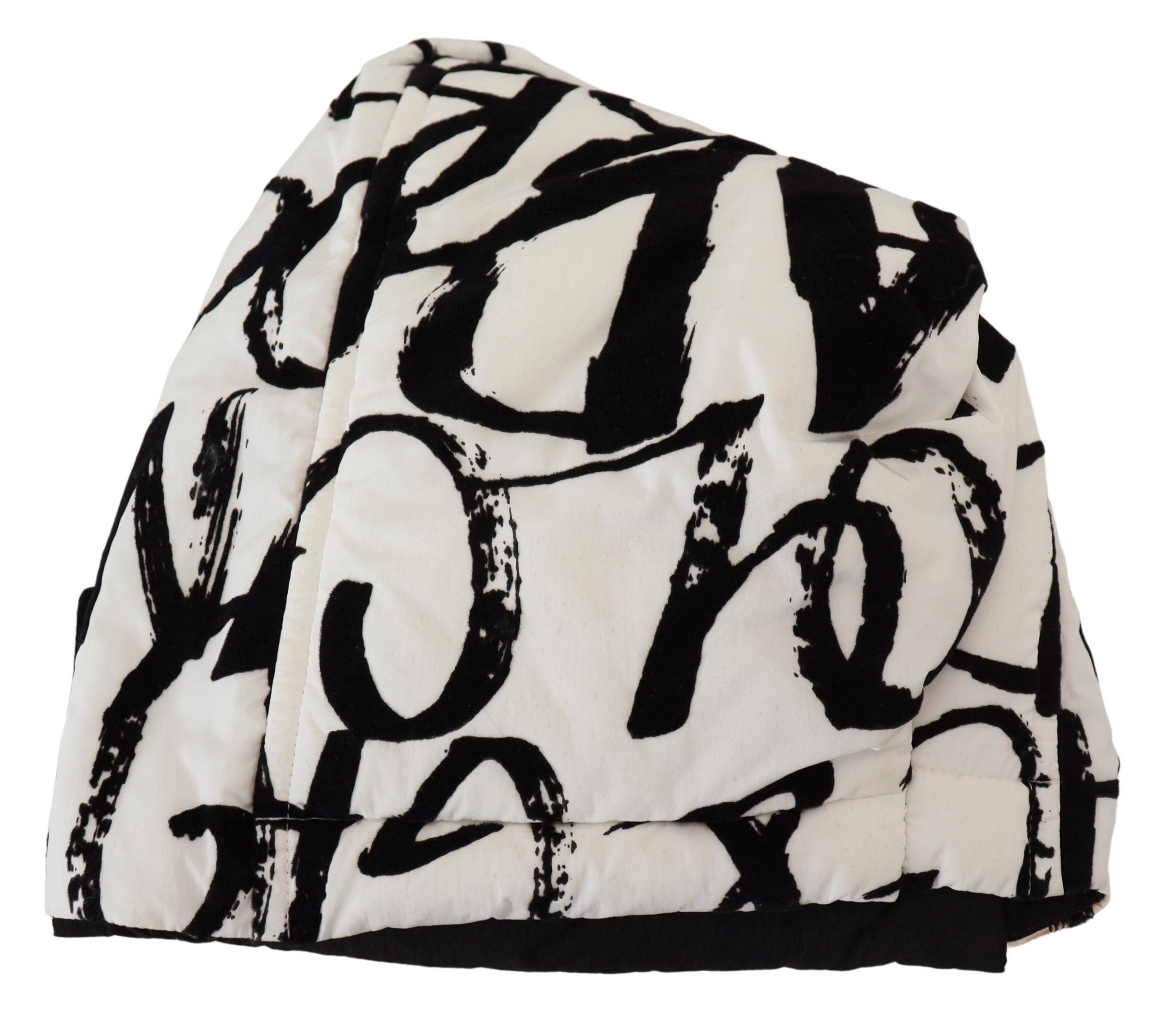 Căciulă Dolce & Gabbana Elegant Monochrome Tricot Beanie