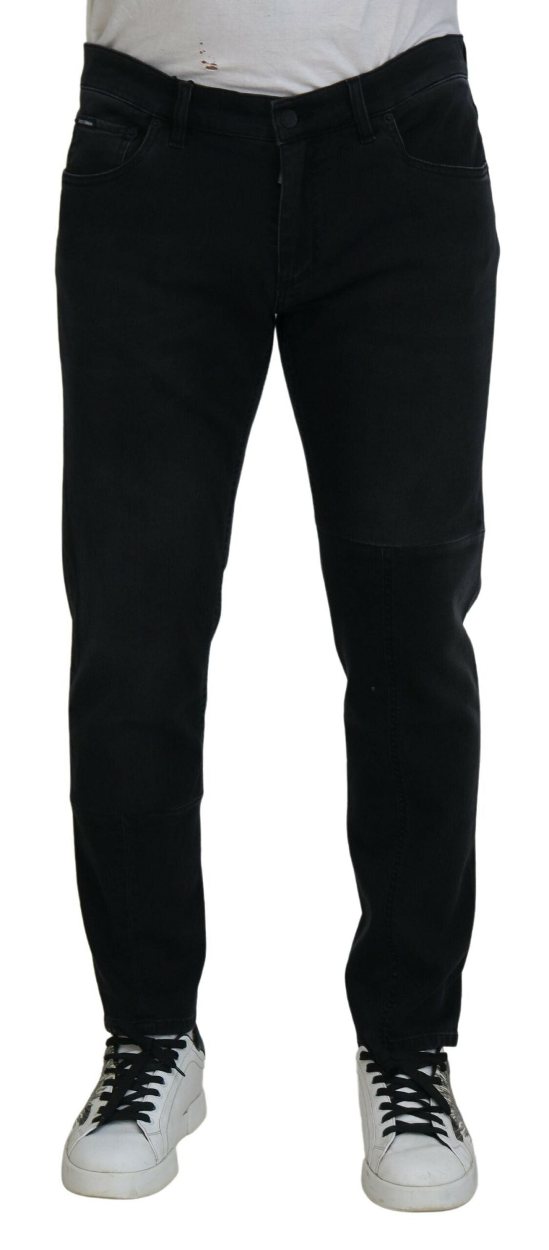 Dolce & Gabbana Schicke schwarze Skinny-Jeans