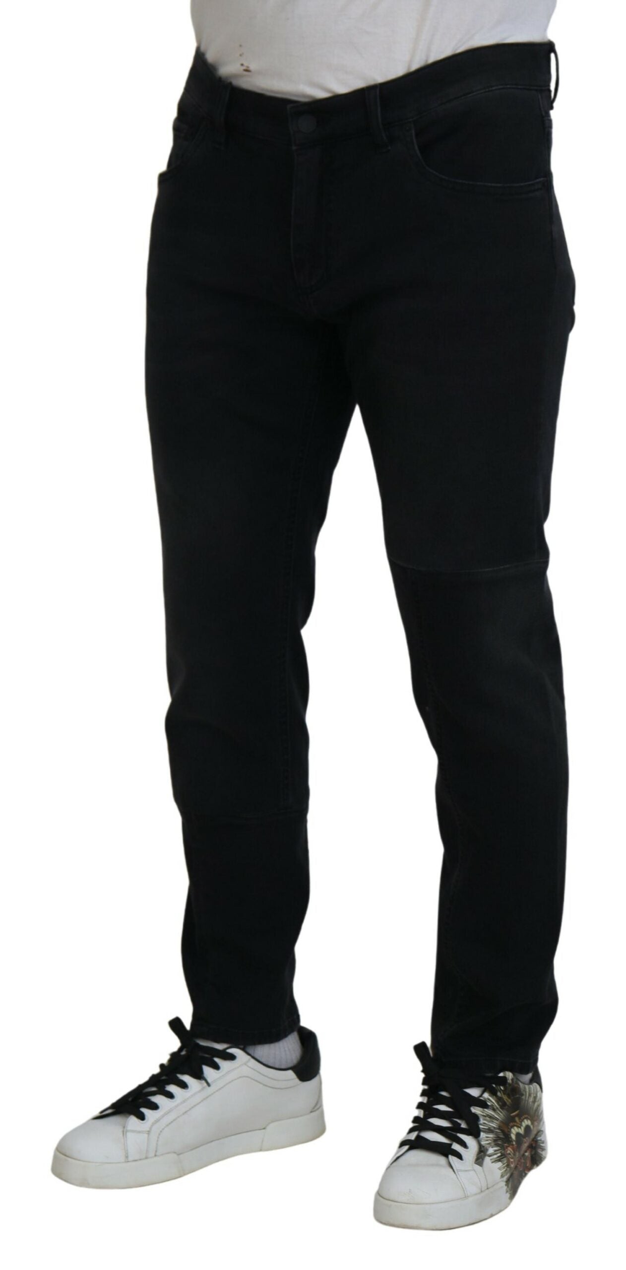 Dolce & Gabbana Schicke schwarze Skinny-Jeans