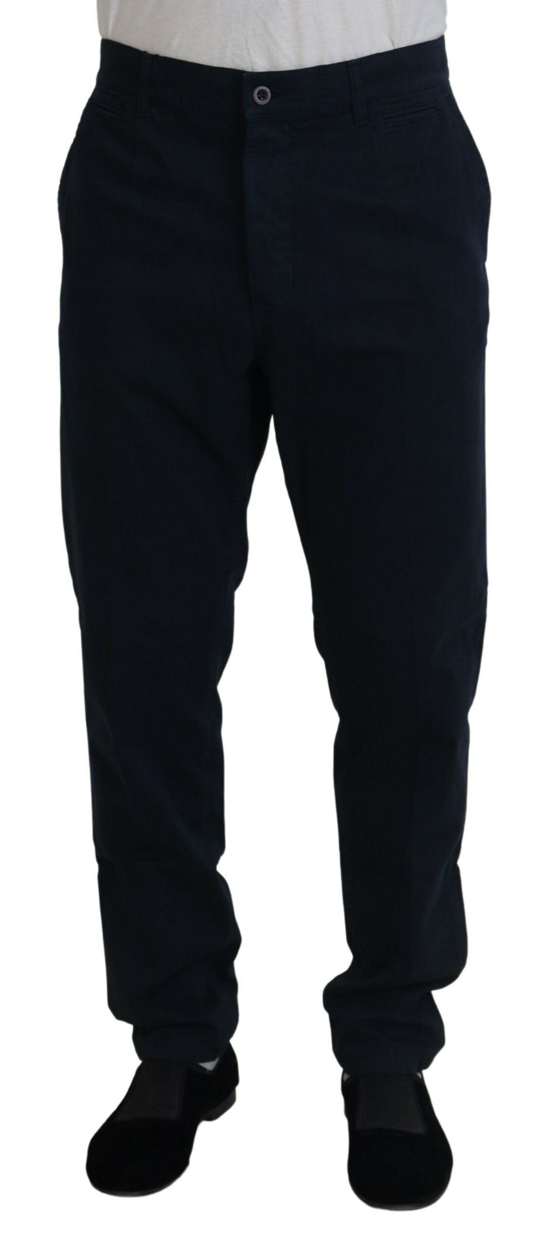 Dolce & Gabbana – Elegante Chinos in Blau