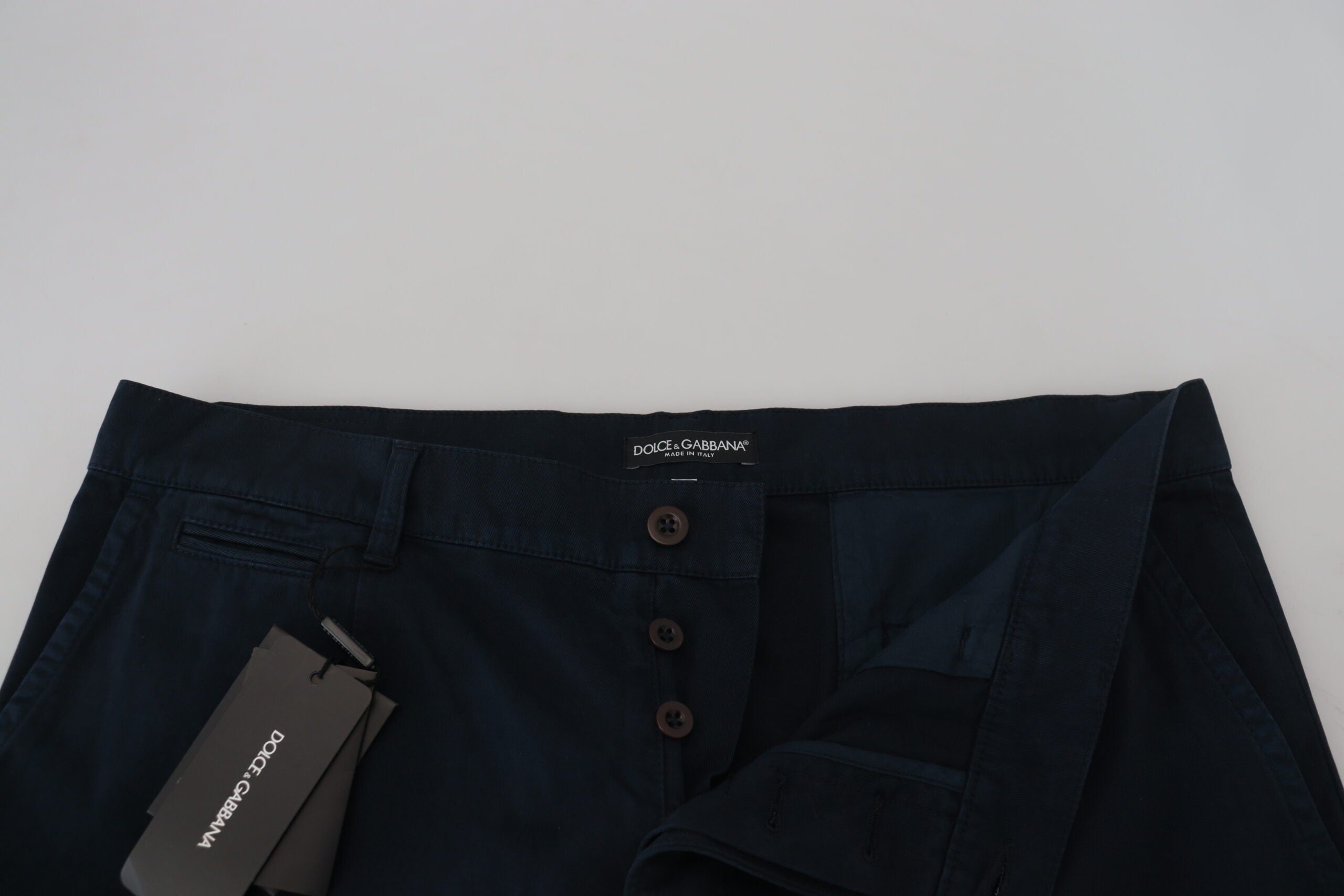 Dolce & Gabbana – Elegante Chinos in Blau