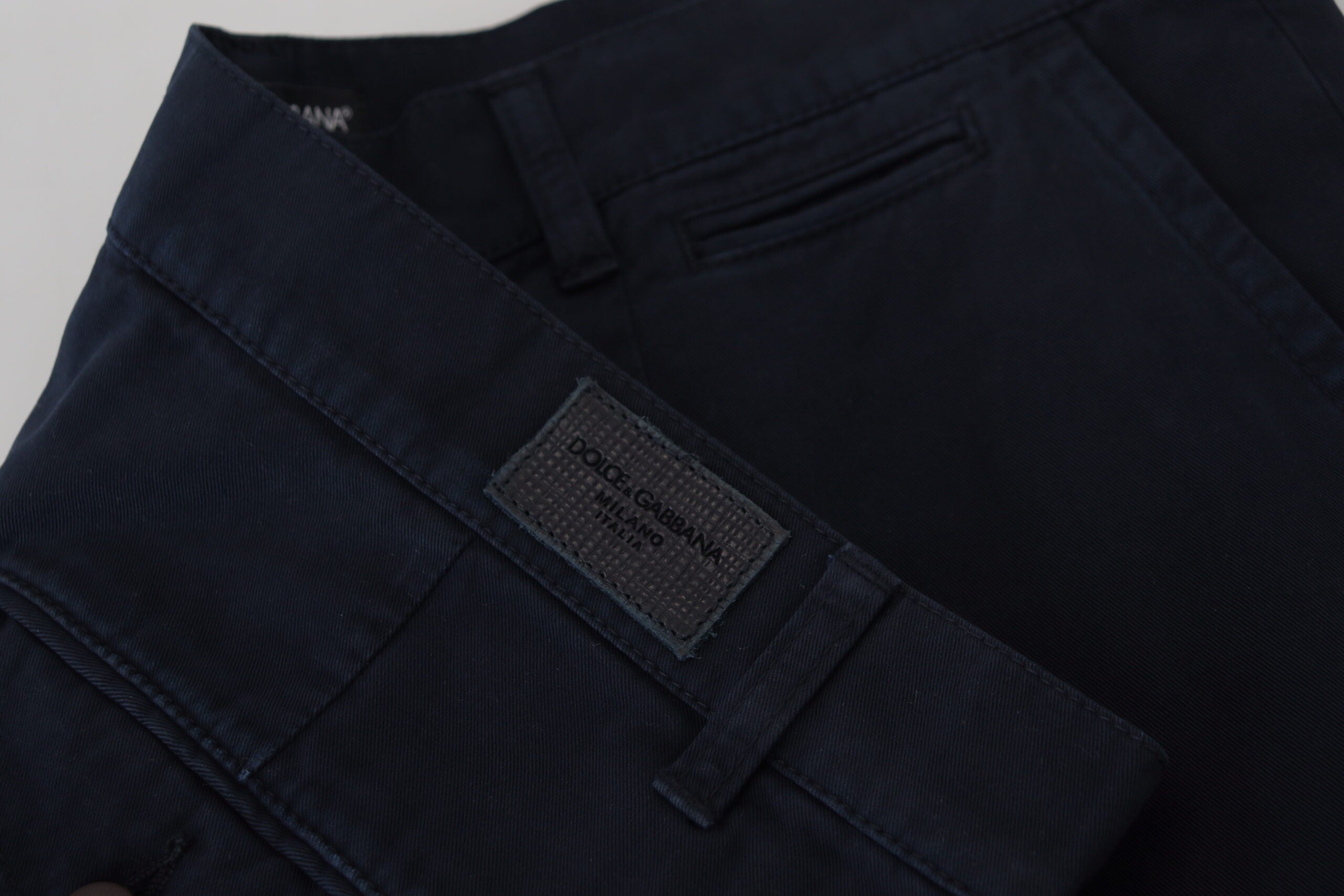 Dolce & Gabbana – Elegante Chinos in Blau
