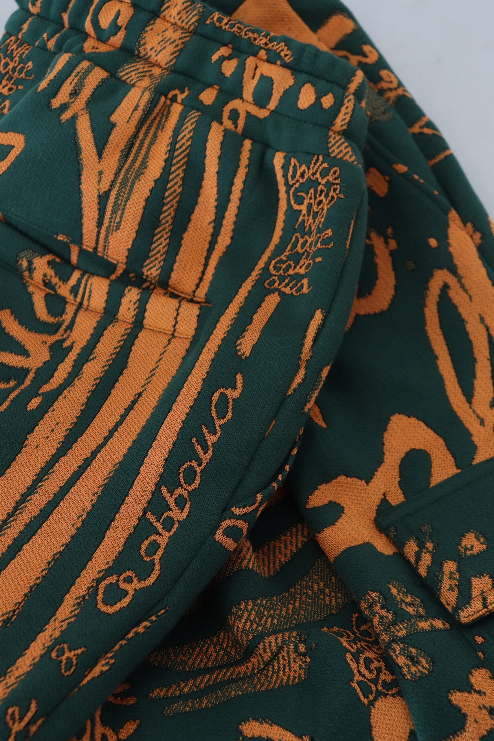 Dolce & Gabbana – Mehrfarbige Jogginghose aus Seidenmischung