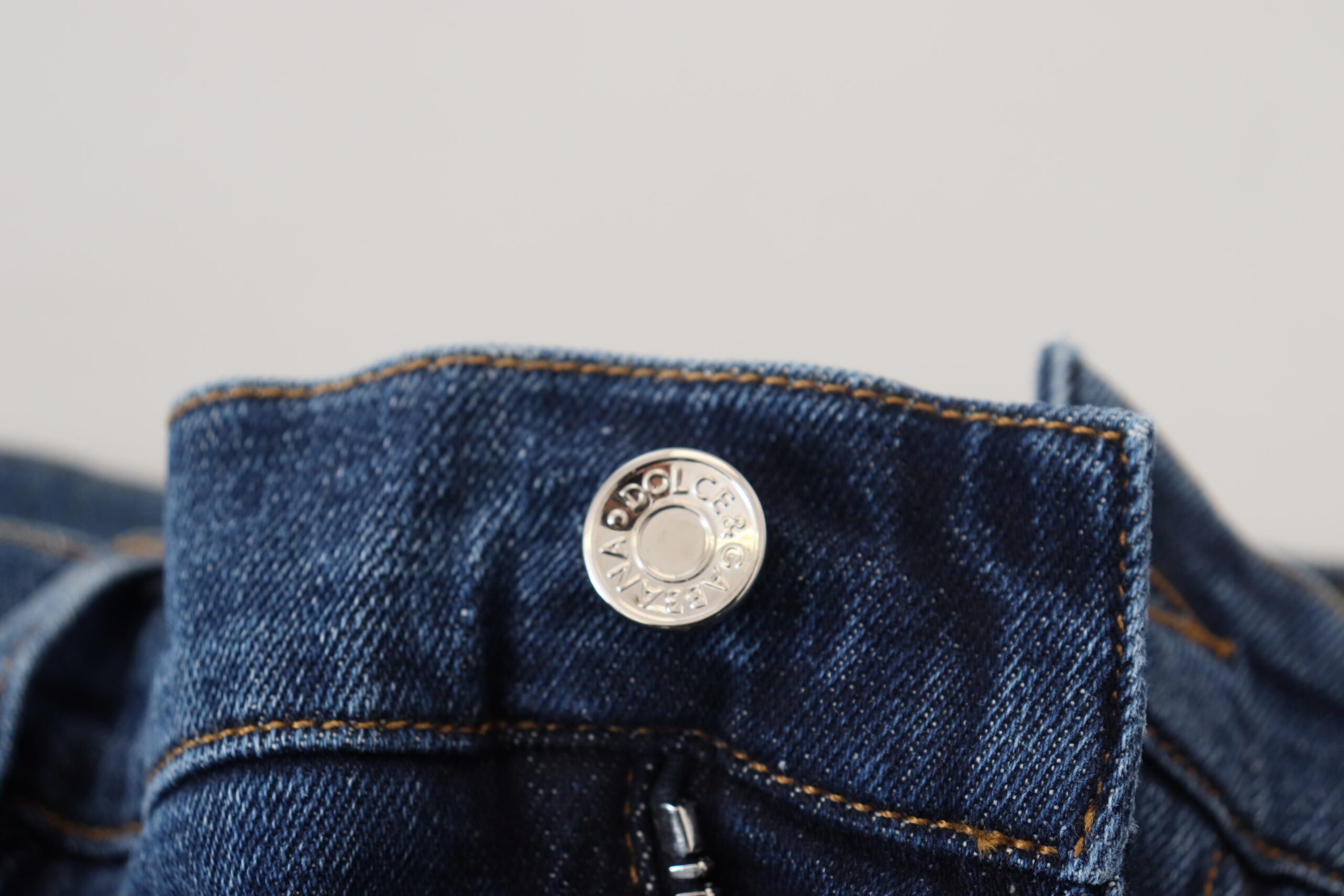 Dolce & Gabbana Elegante Skinny Blue Jeans