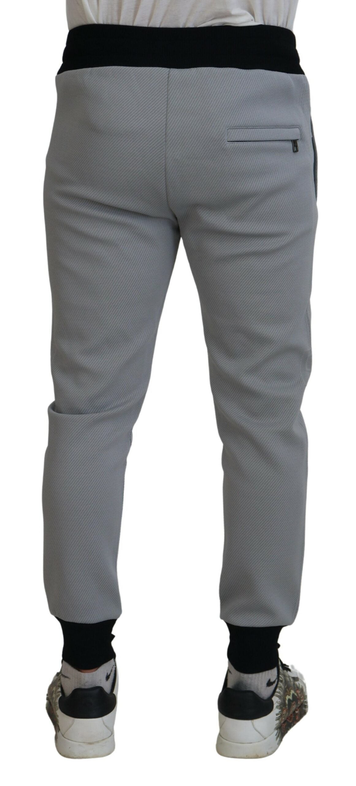 Dolce & Gabbana Elegante graue Jogginghose