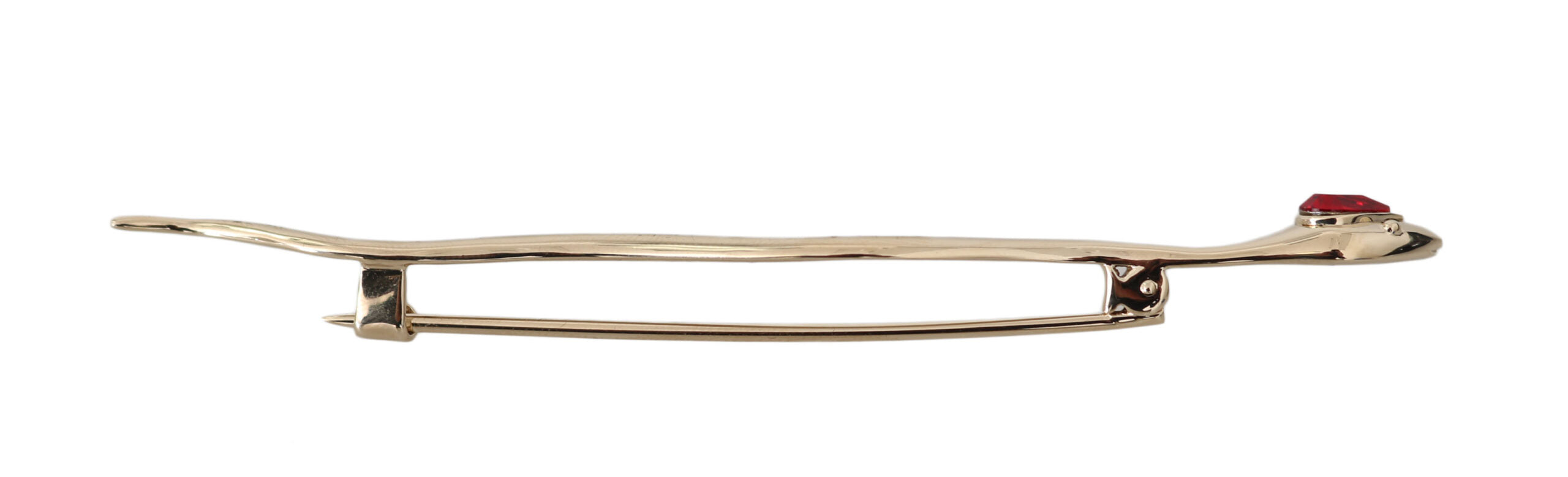 Dolce & Gabbana Elegante silberne Kristallbrosche