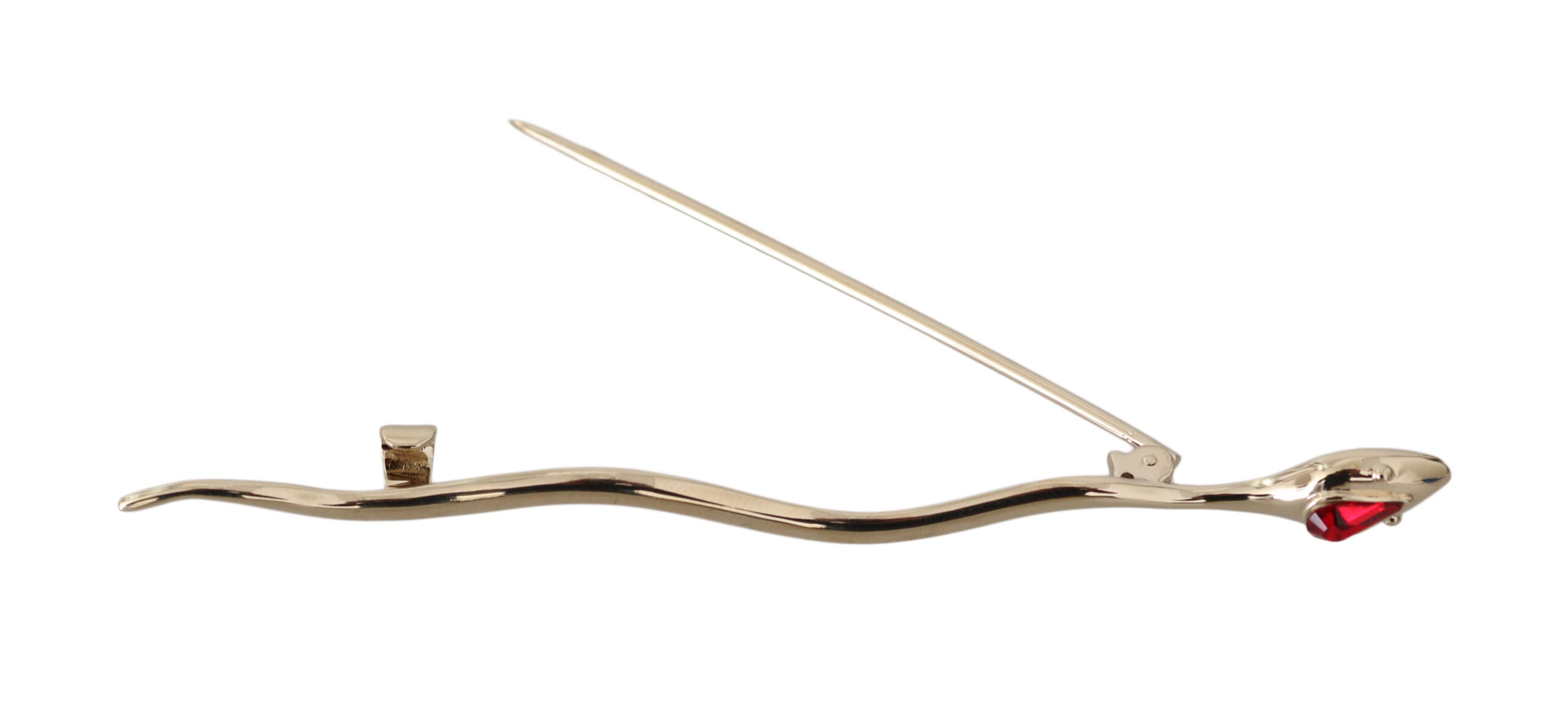 Dolce & Gabbana Elegante silberne Kristallbrosche