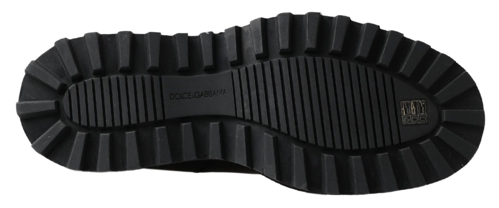 Dolce & Gabbana Elegante schwarze Stretch-Stiefel zum Hineinschlüpfen