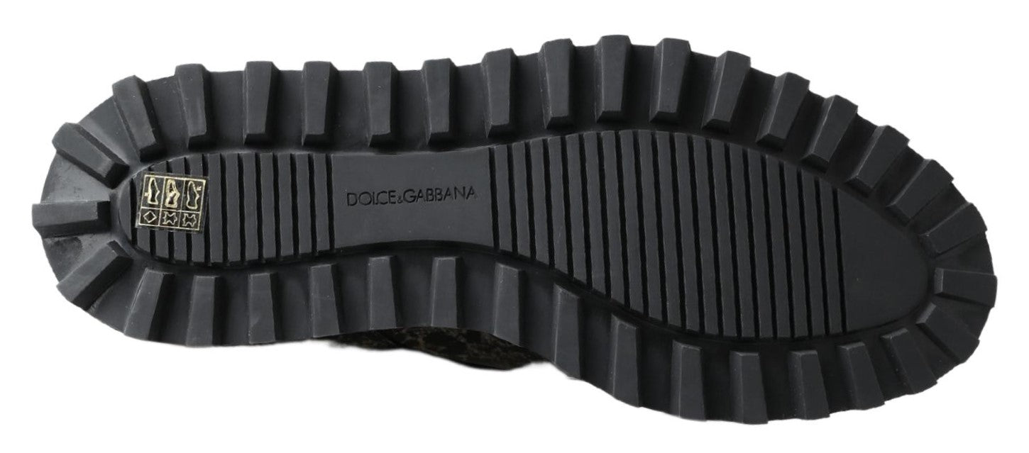Dolce & Gabbana – Edle zweifarbige Derby-Schuhe