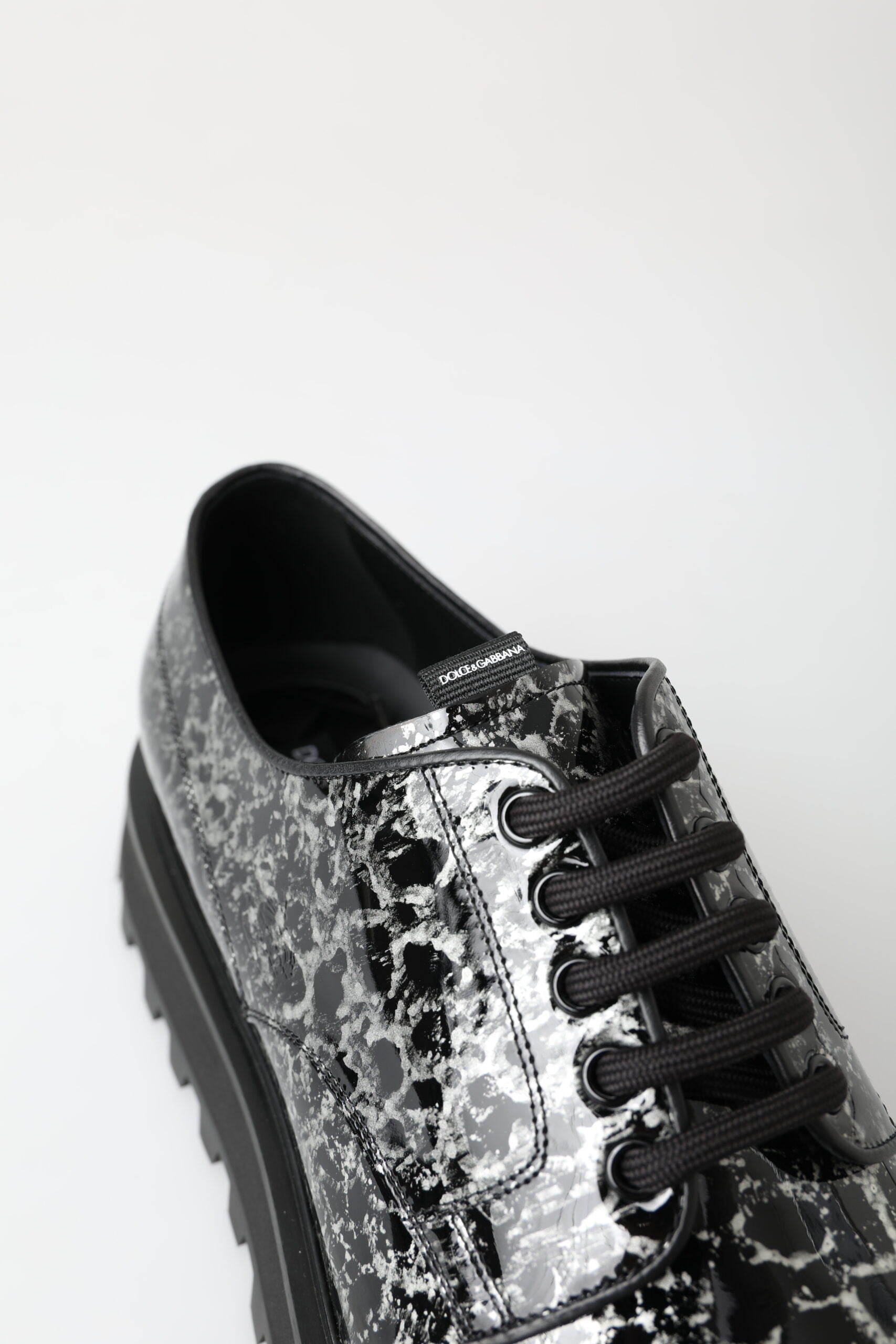 Dolce & Gabbana – Edle zweifarbige Derby-Schuhe