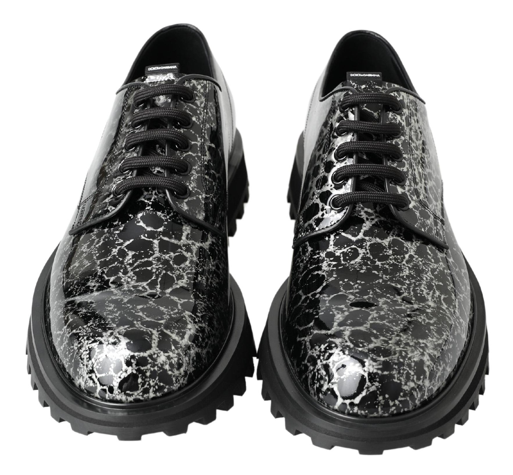 Dolce & Gabbana – Edle zweifarbige Derby-Schuhe