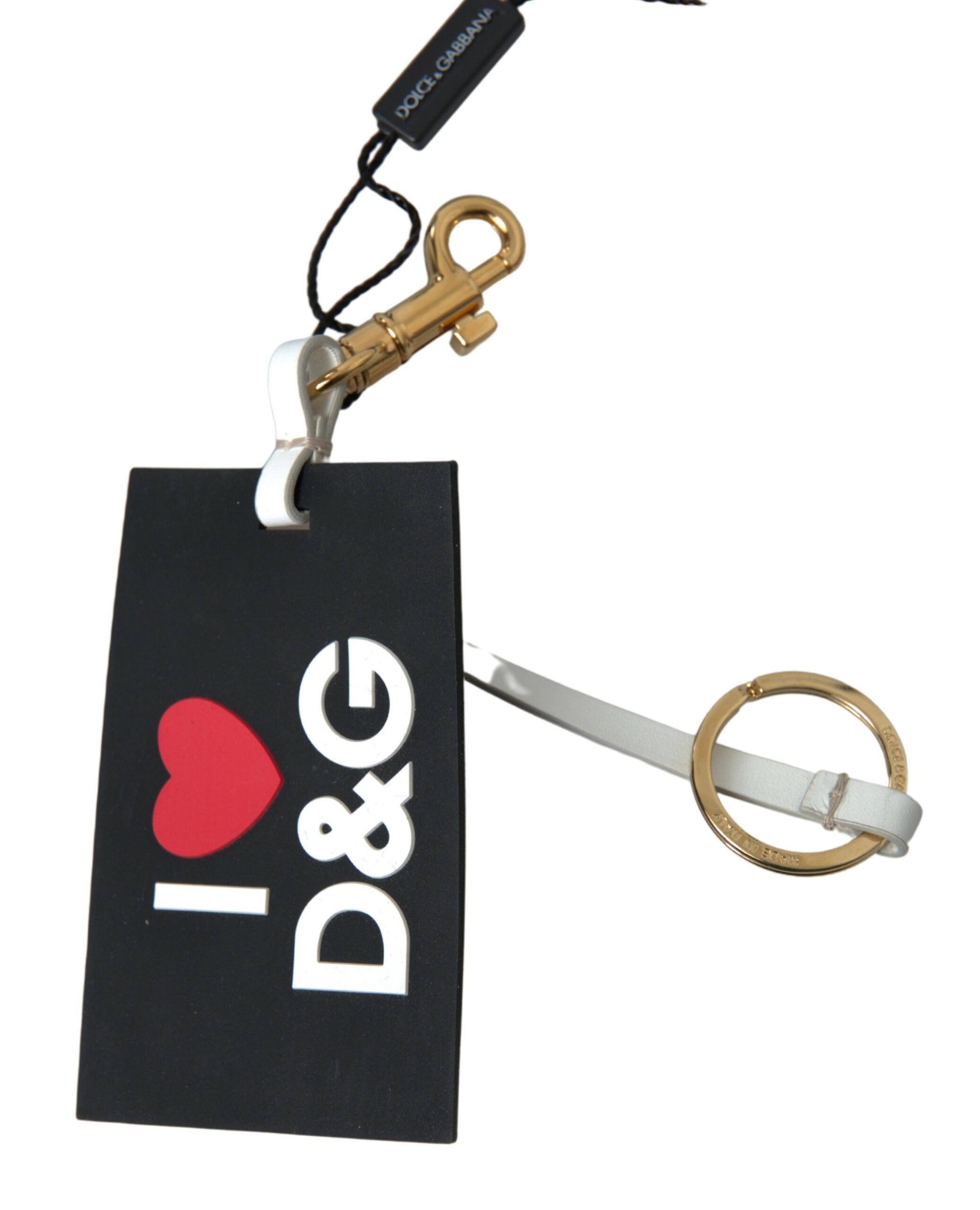 Breloc Dolce & Gabbana Chic Black and Gold de designer