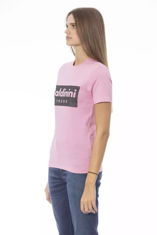 Tricou Baldinini Trend din bumbac multicolor pentru femei