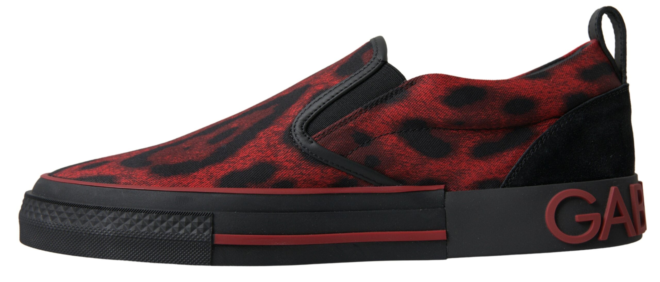 Dolce & Gabbana – Schicke Loafer-Sneaker mit Leopardenmuster