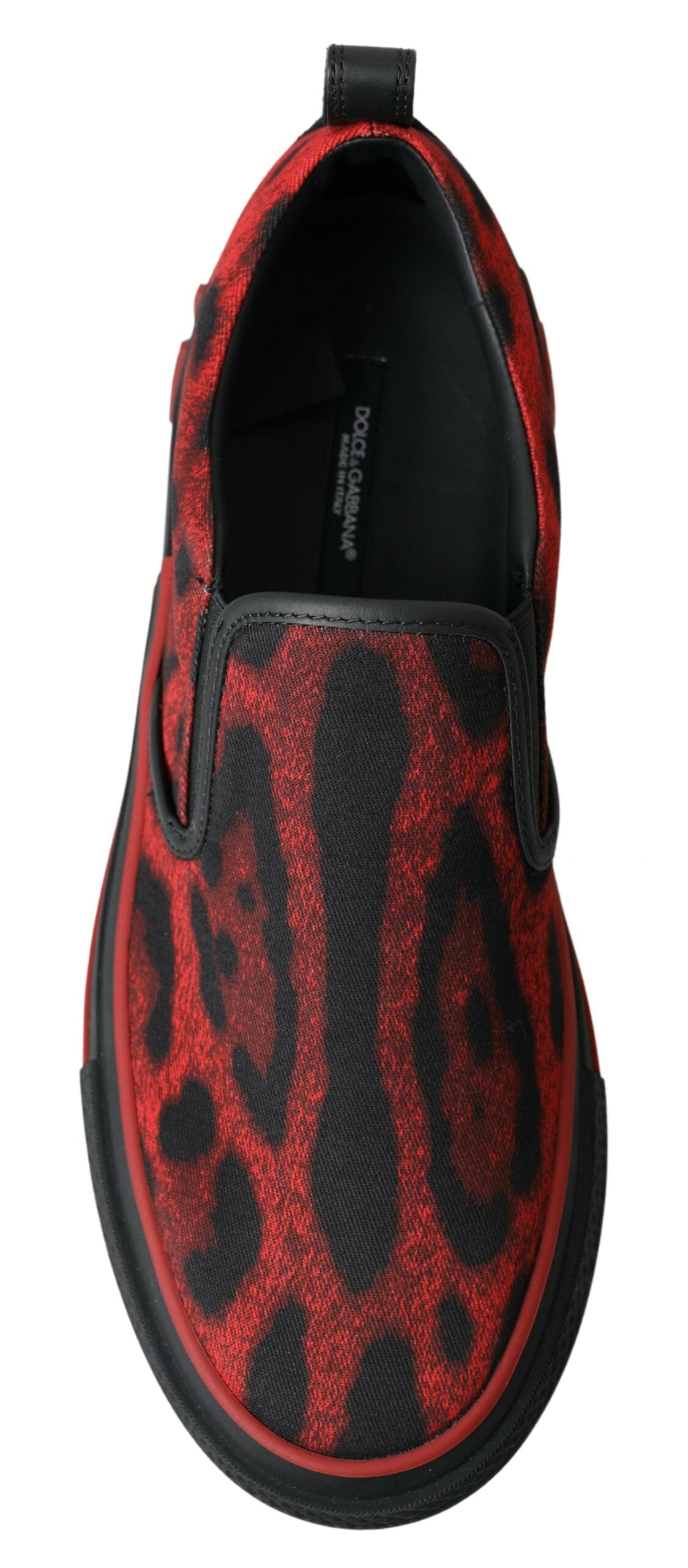 Dolce & Gabbana – Schicke Loafer-Sneaker mit Leopardenmuster