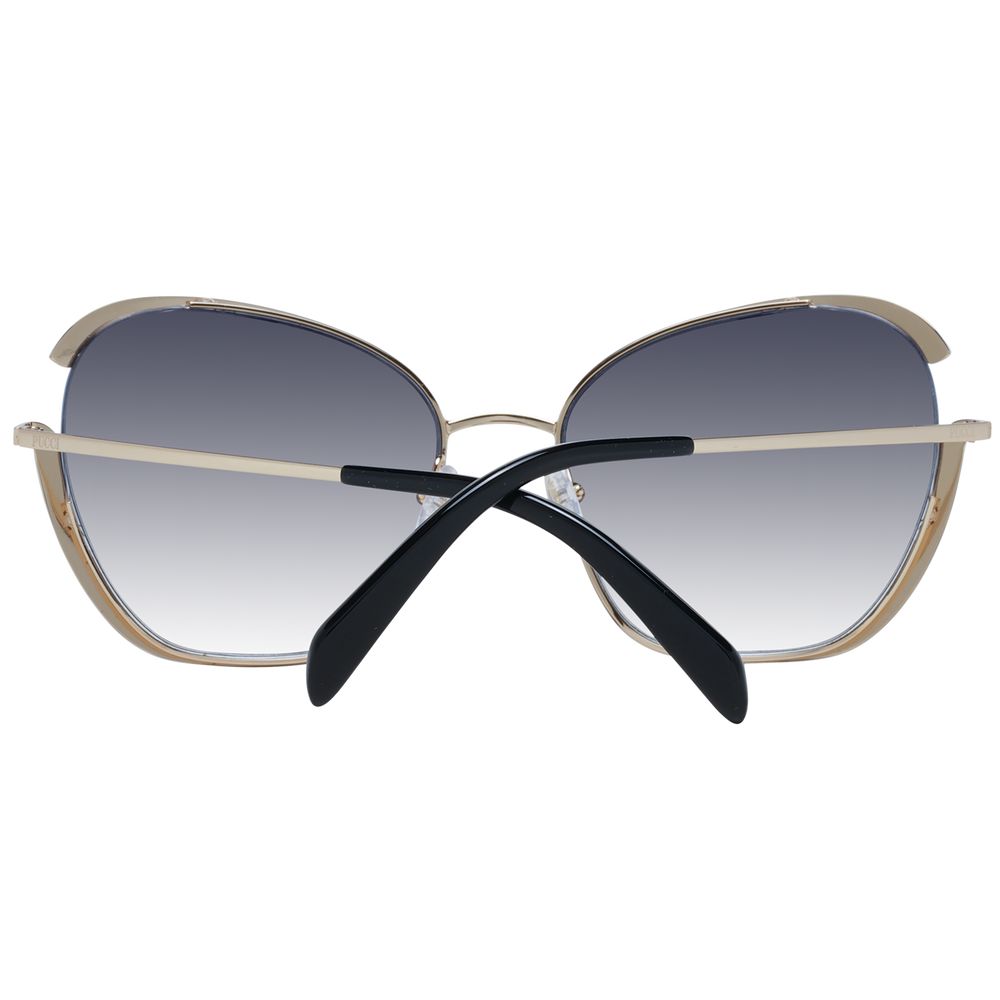 Emilio Pucci Gold Damen Sonnenbrille