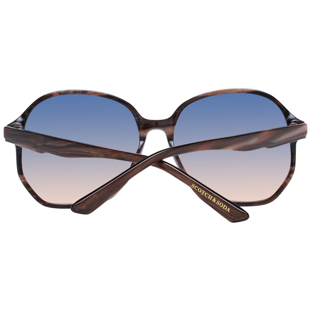 Scotch & Soda Braune Damen-Sonnenbrille