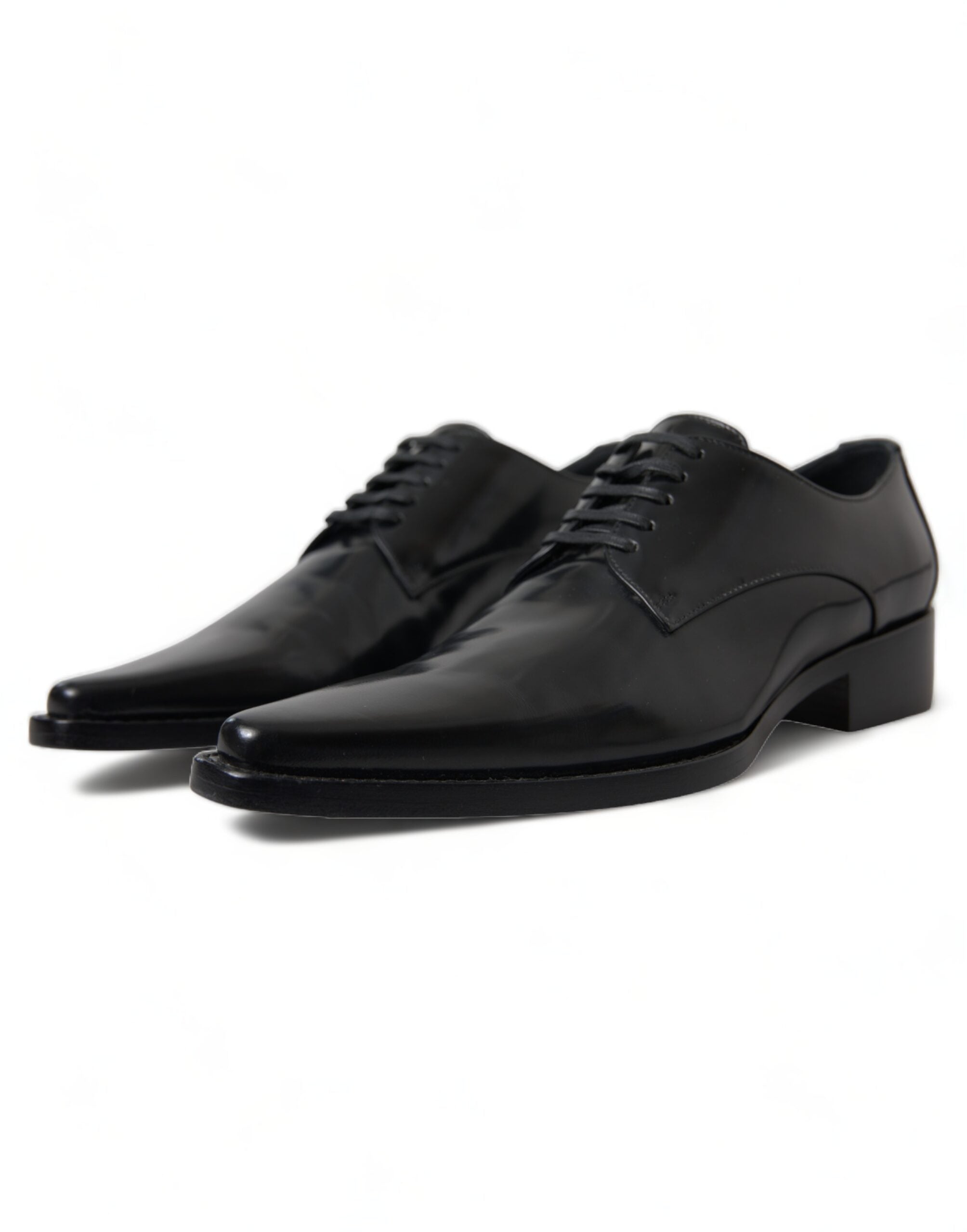 Dolce & Gabbana – Elegante Ballerinas aus schwarzem Leder