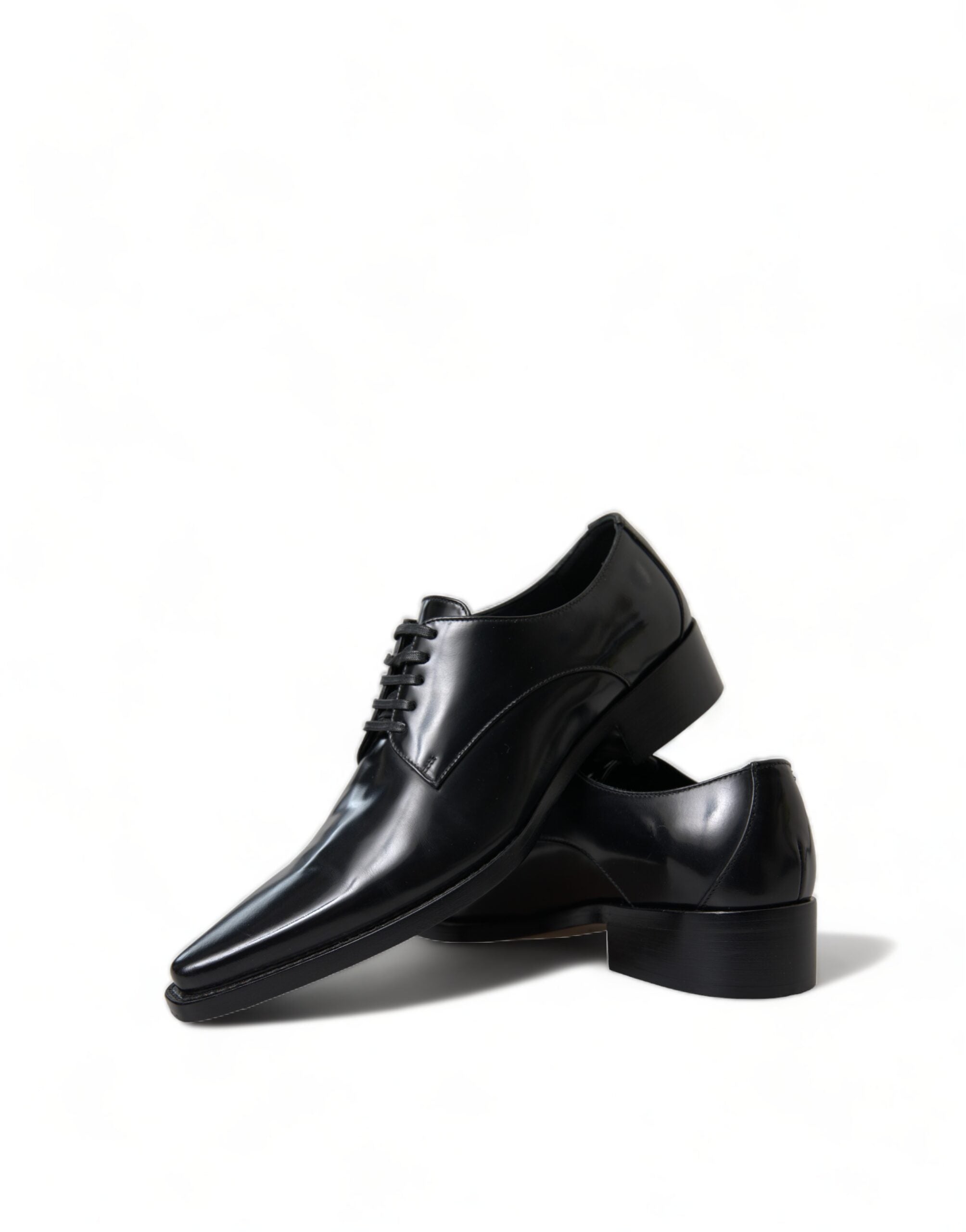 Dolce & Gabbana – Elegante Ballerinas aus schwarzem Leder