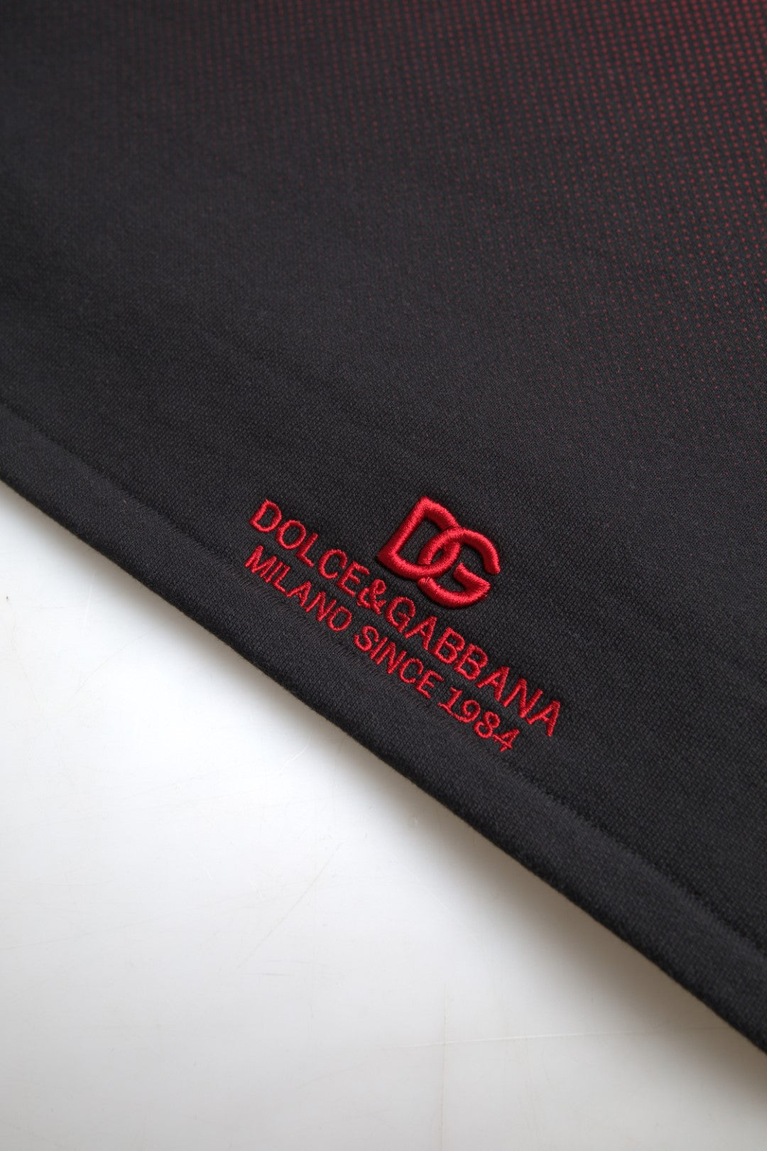 Rotes Baumwoll-Tanktop mit Leopardenmuster von Dolce & Gabbana