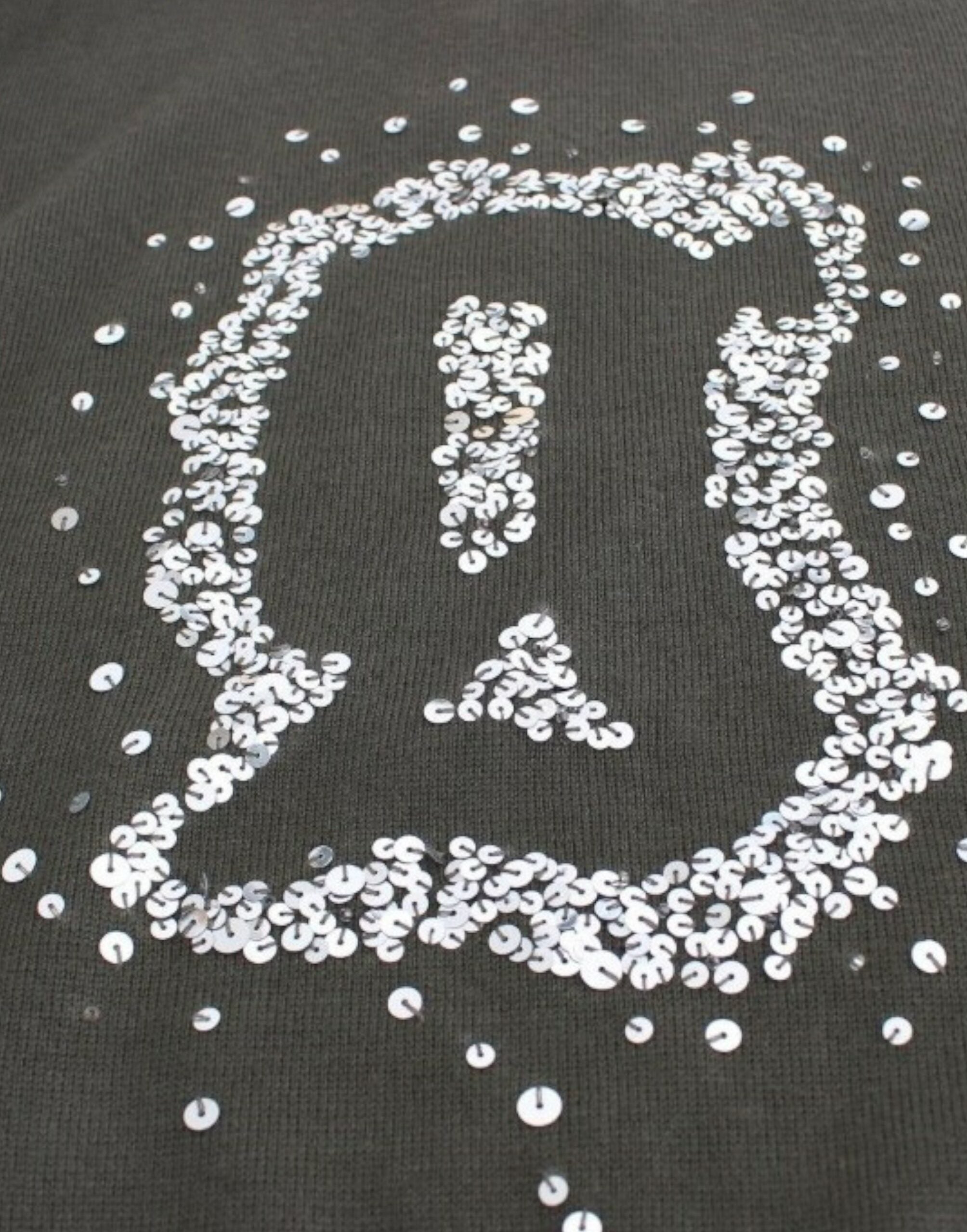 John Galliano Chic Grüner Rollkragenpullover aus Schurwolle