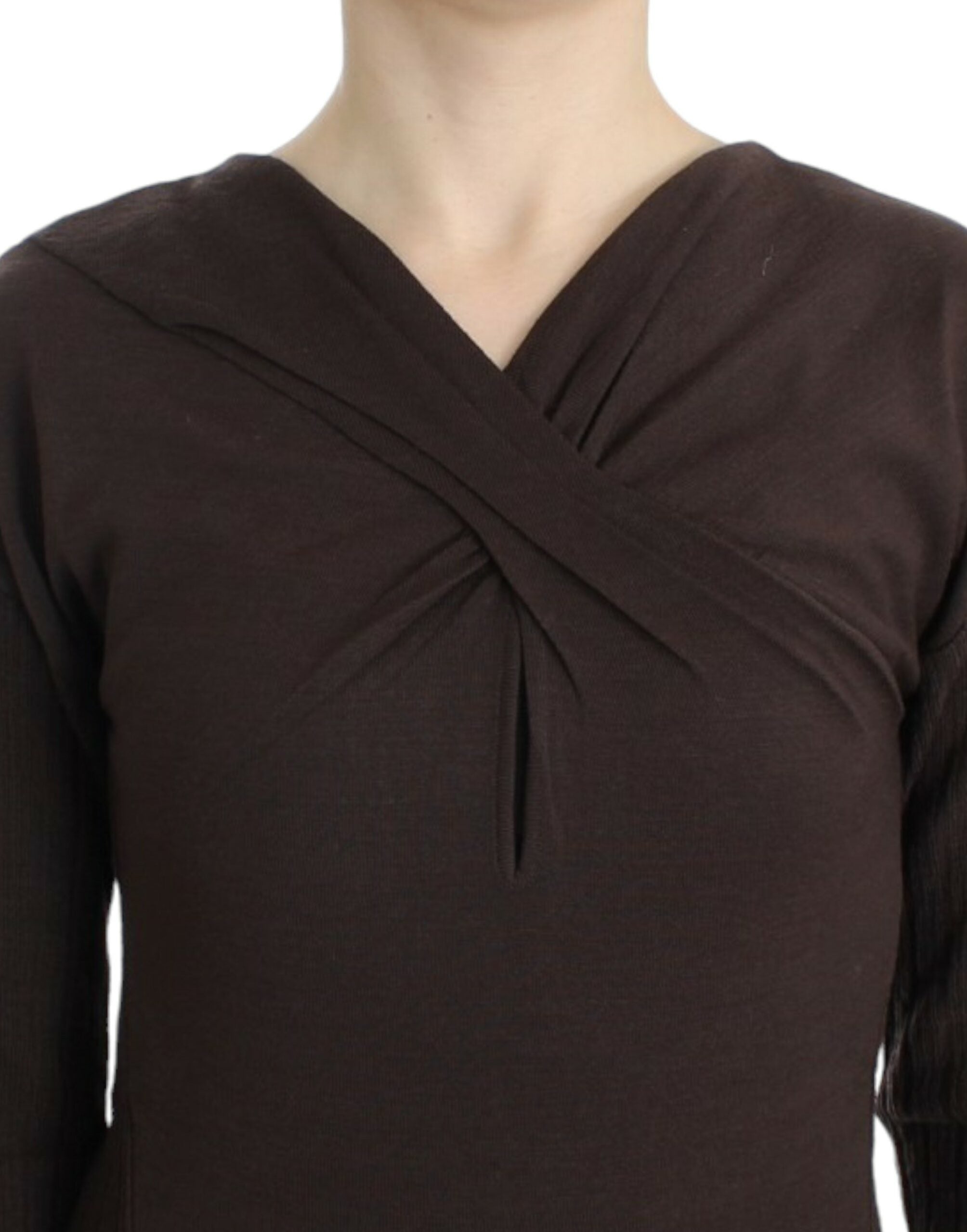 Cavalli Chic Pullover aus Schurwolle mit Schlüsselloch
