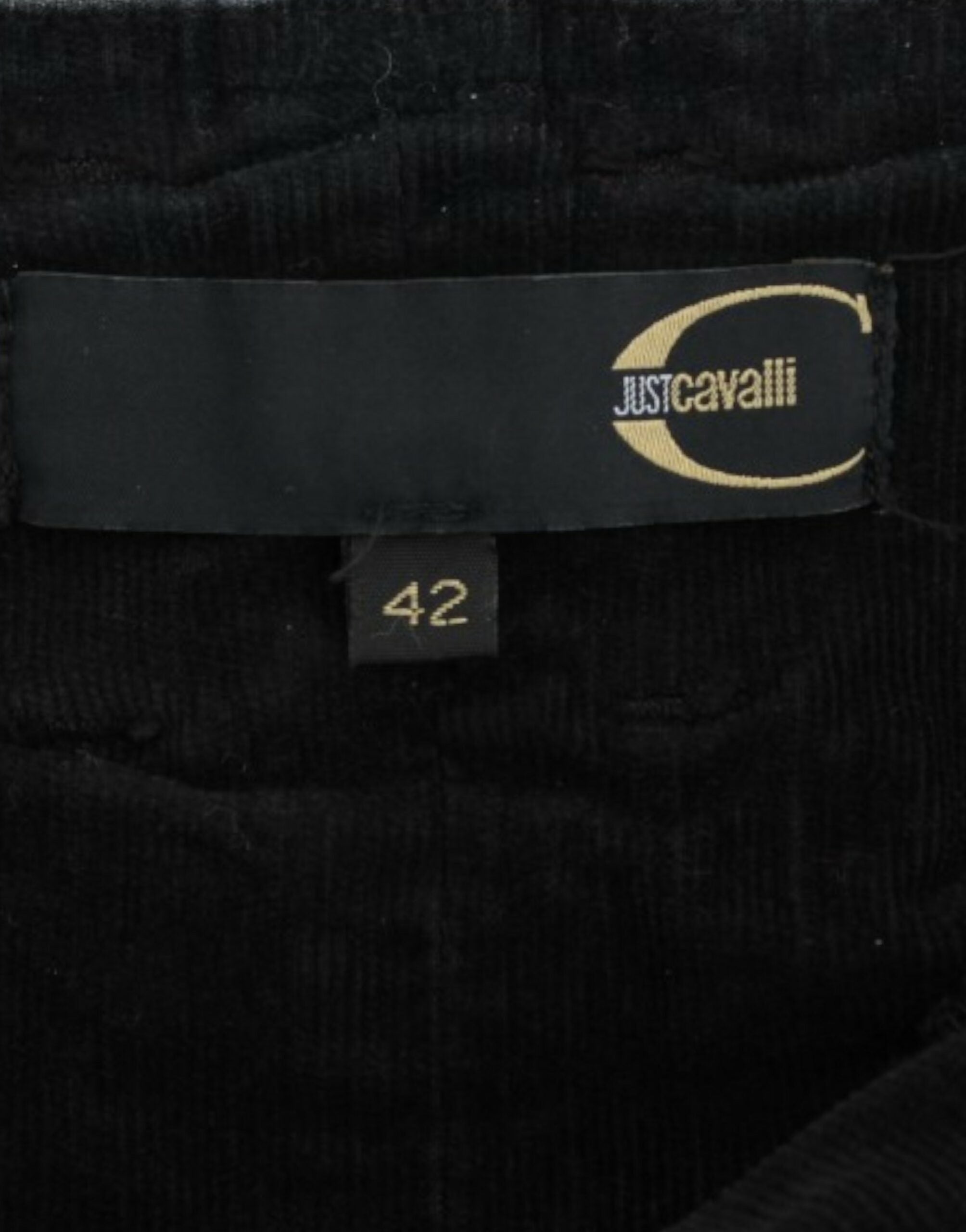 Cavalli Eleganter schwarzer Bleistiftrock für anspruchsvollen Stil