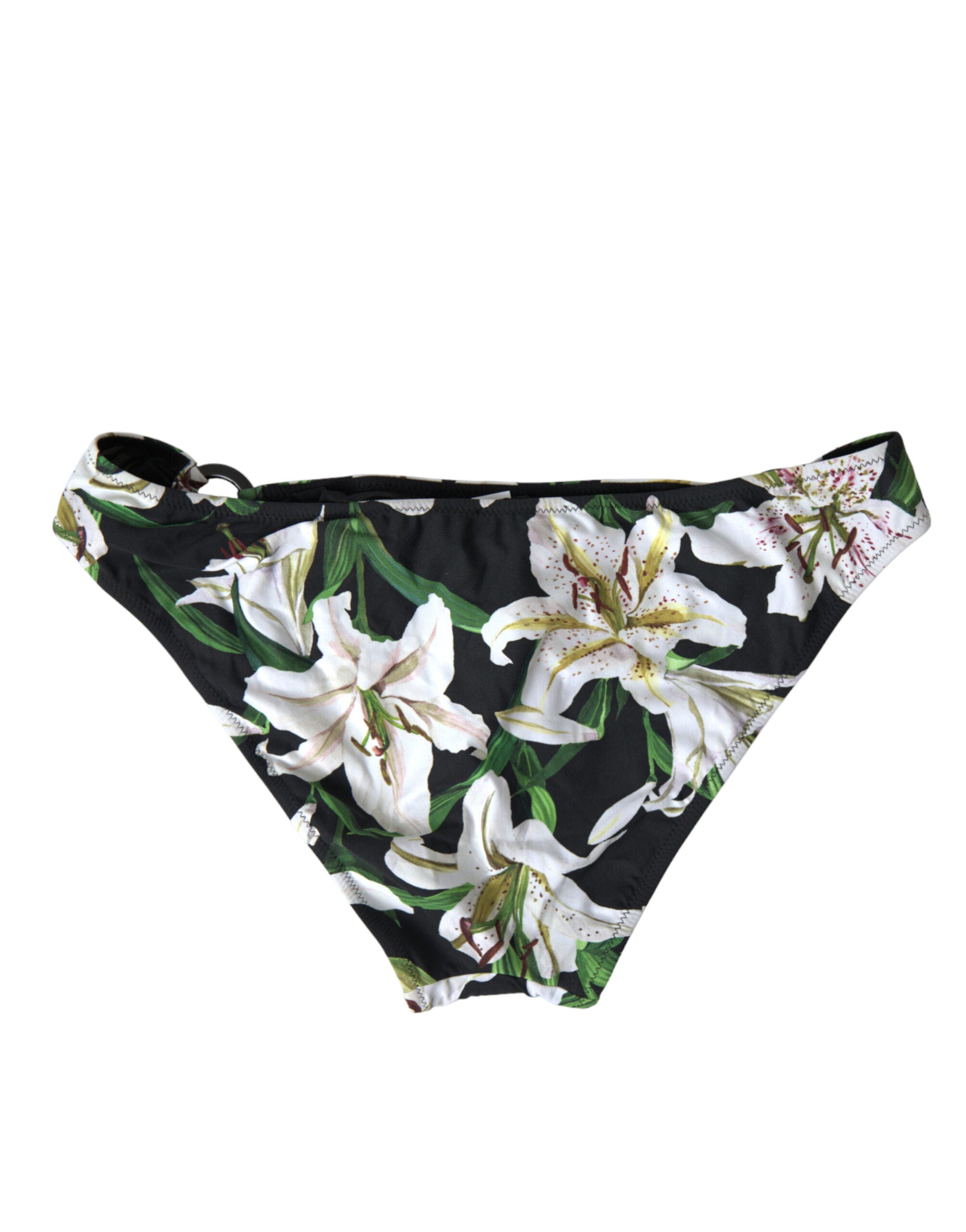 Dolce & Gabbana – Elegantes Bikinihöschen mit Blumenmuster – Schwimmen mit Stil