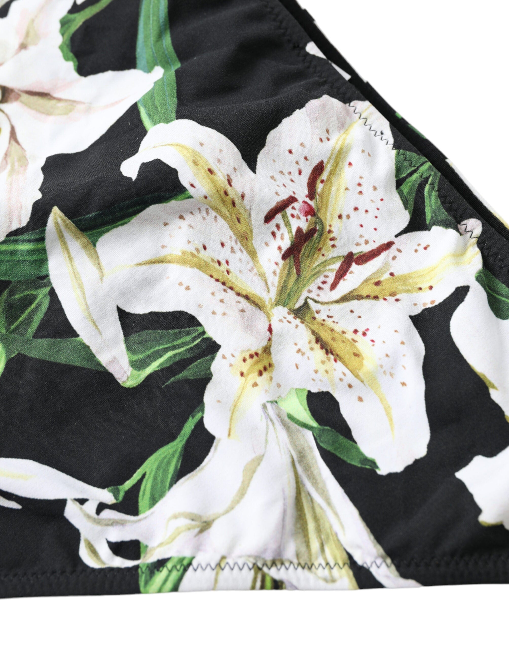 Dolce & Gabbana – Elegantes Bikinihöschen mit Blumenmuster – Schwimmen mit Stil