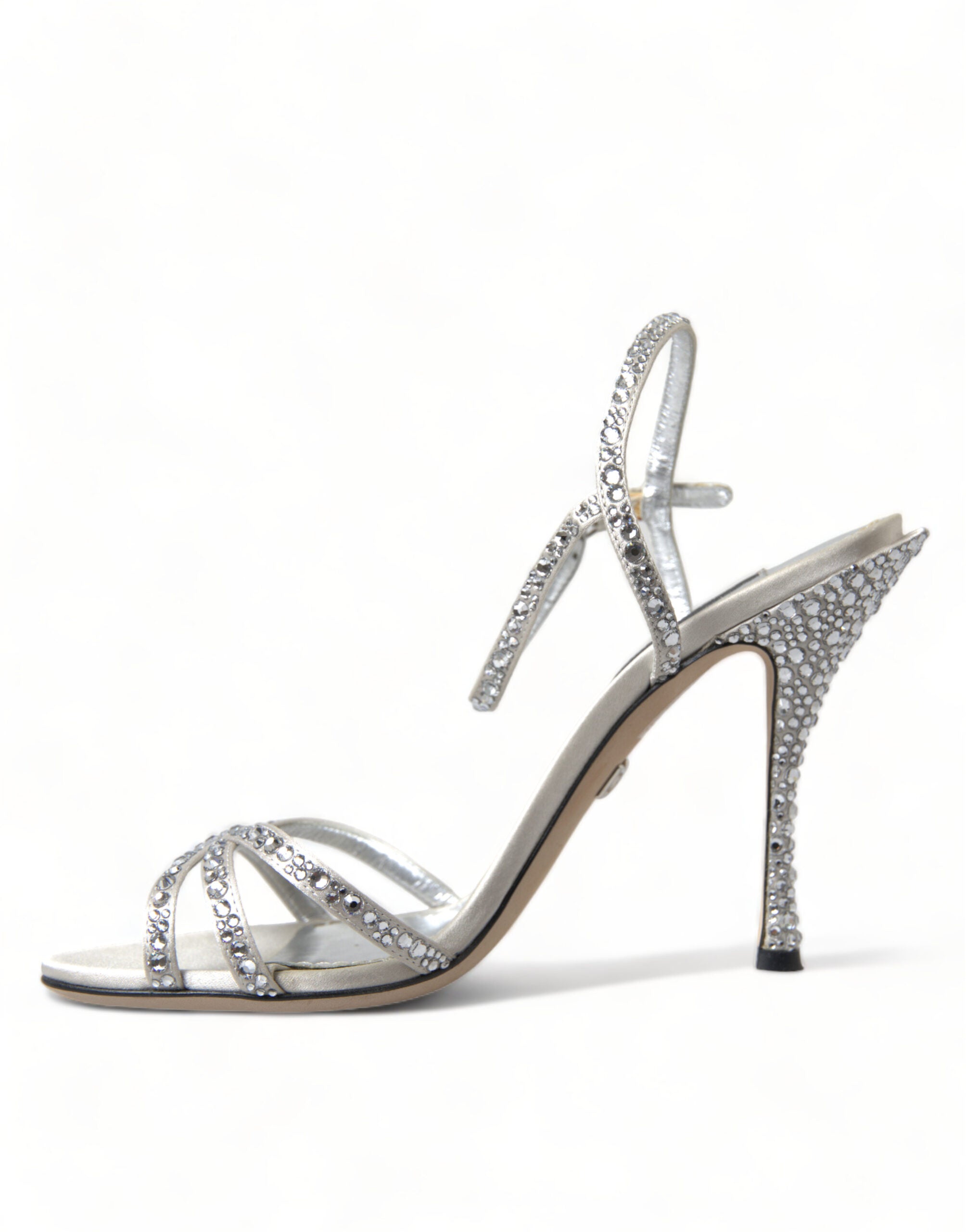 Dolce & Gabbana – Elegante Sandalen mit Kristallverzierung