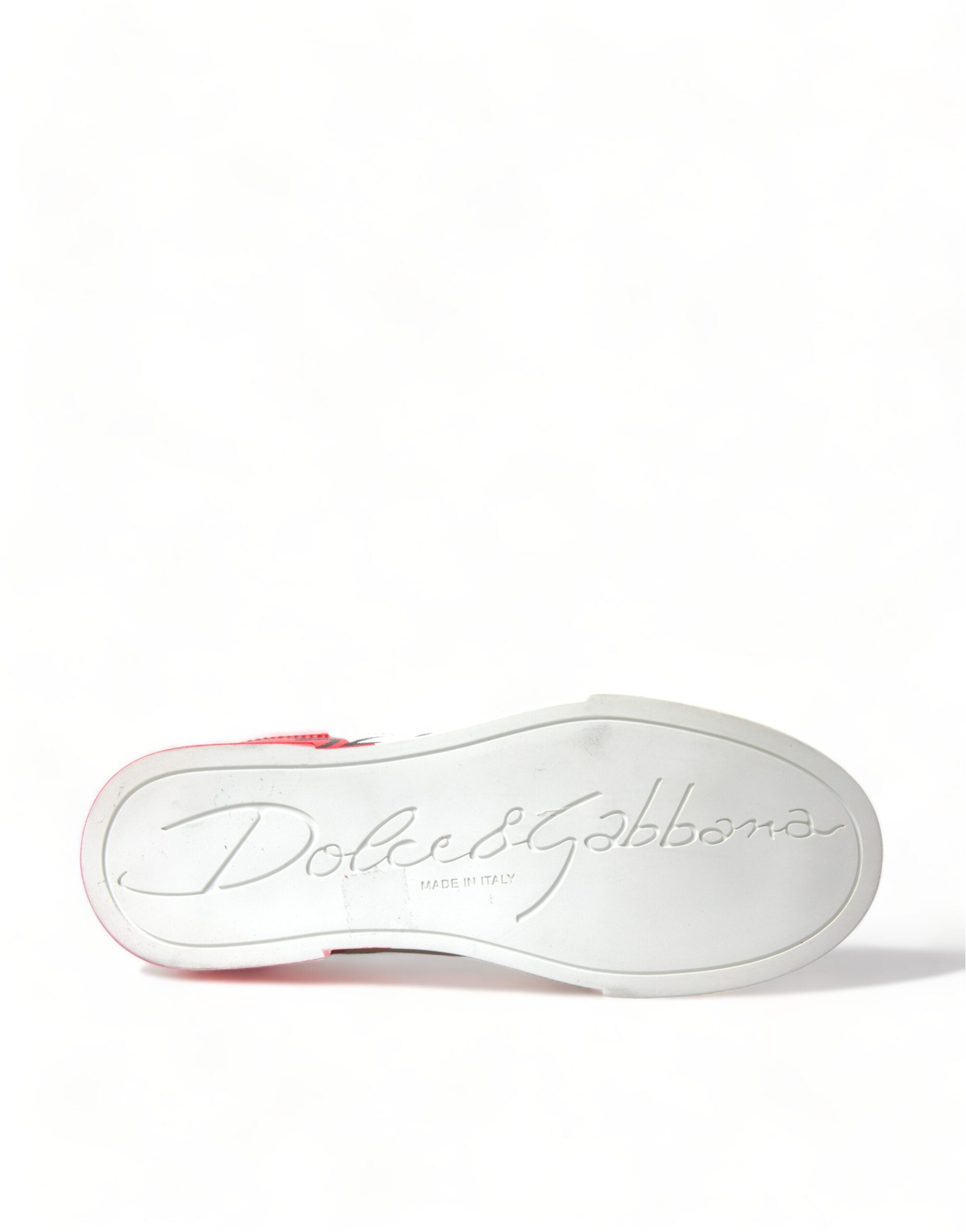 Teniși Dolce & Gabbana Portofino eleganți din piele albă