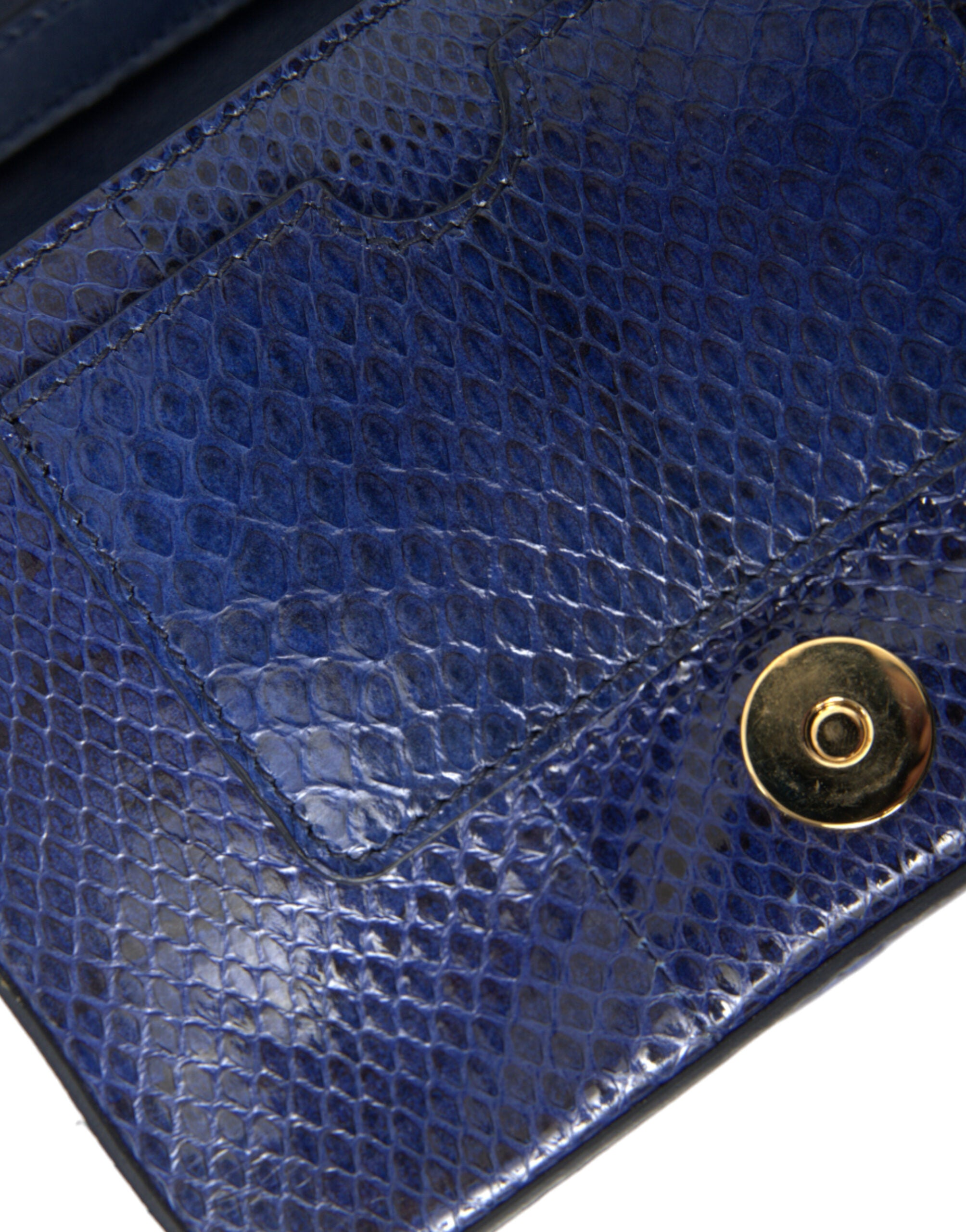 Dolce & Gabbana – Exquisite Schultertasche aus blauem Nerzfell